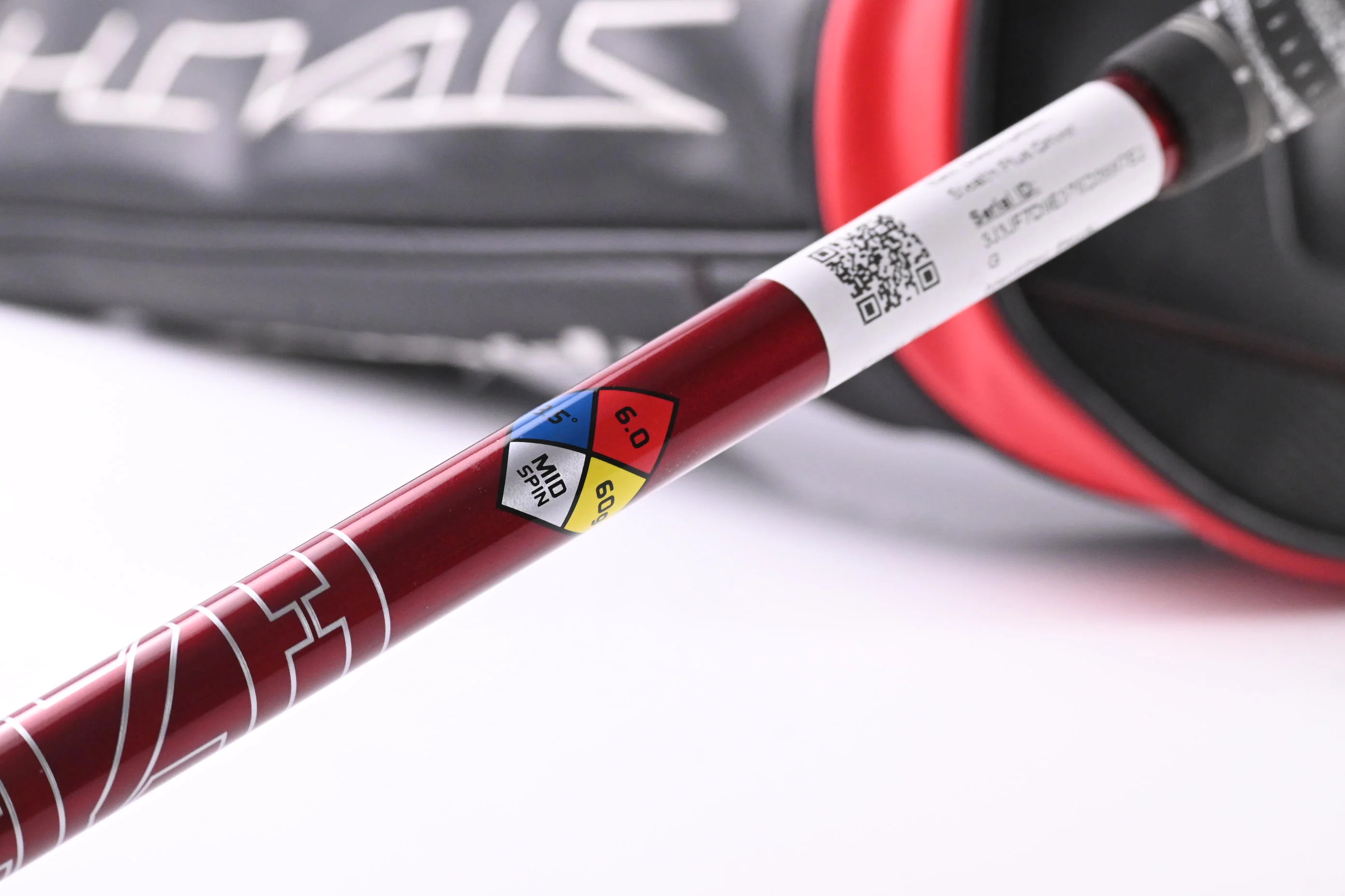 Taylormade Stealth Plus Driver / 9 Degree / Stiff Flex HZRDUS Smoke Red RDX 60 - Image 6