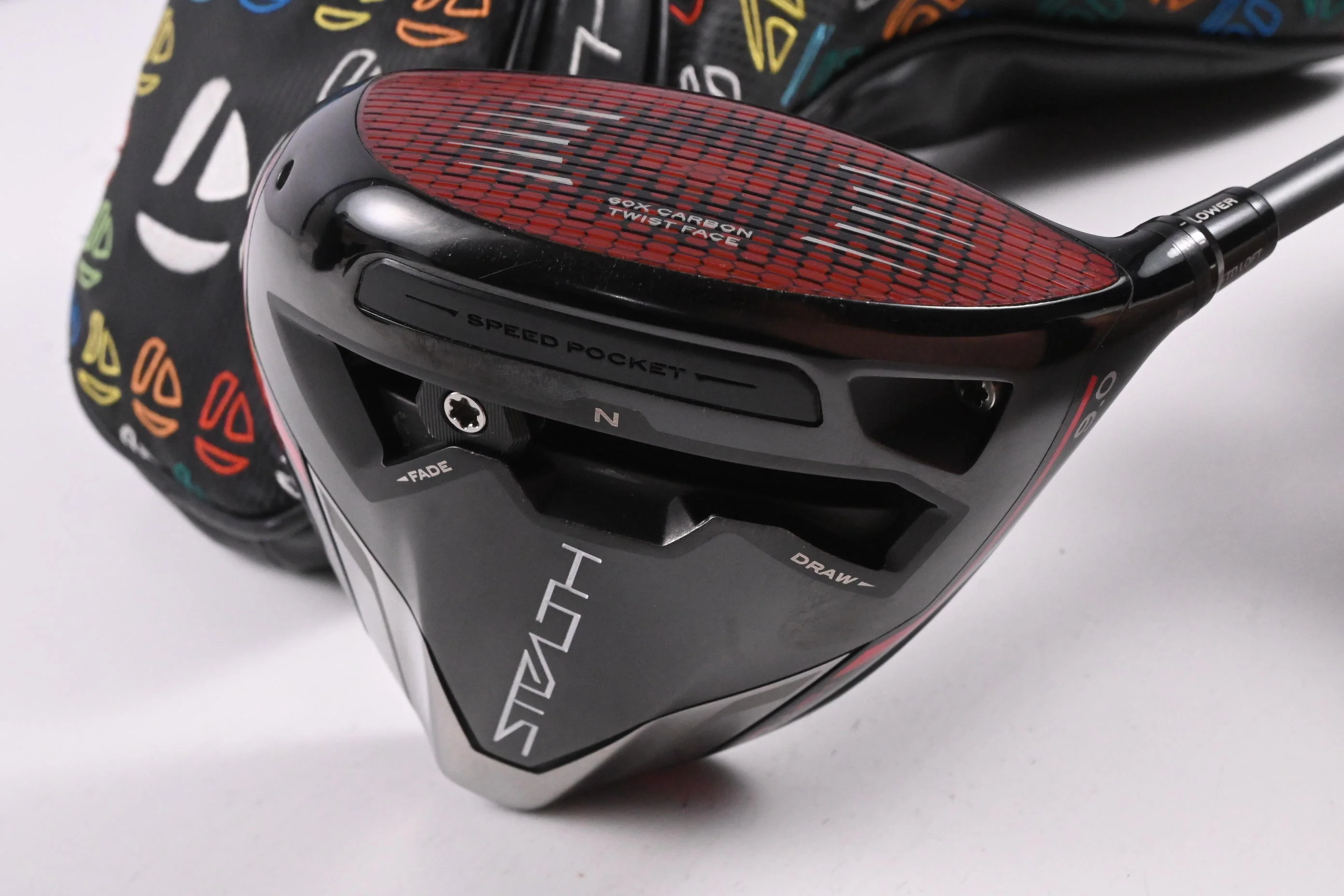 Taylormade Stealth Plus Driver / 9 Degree / Stiff Flex HZRDUS Smoke Green 70 - Image 2