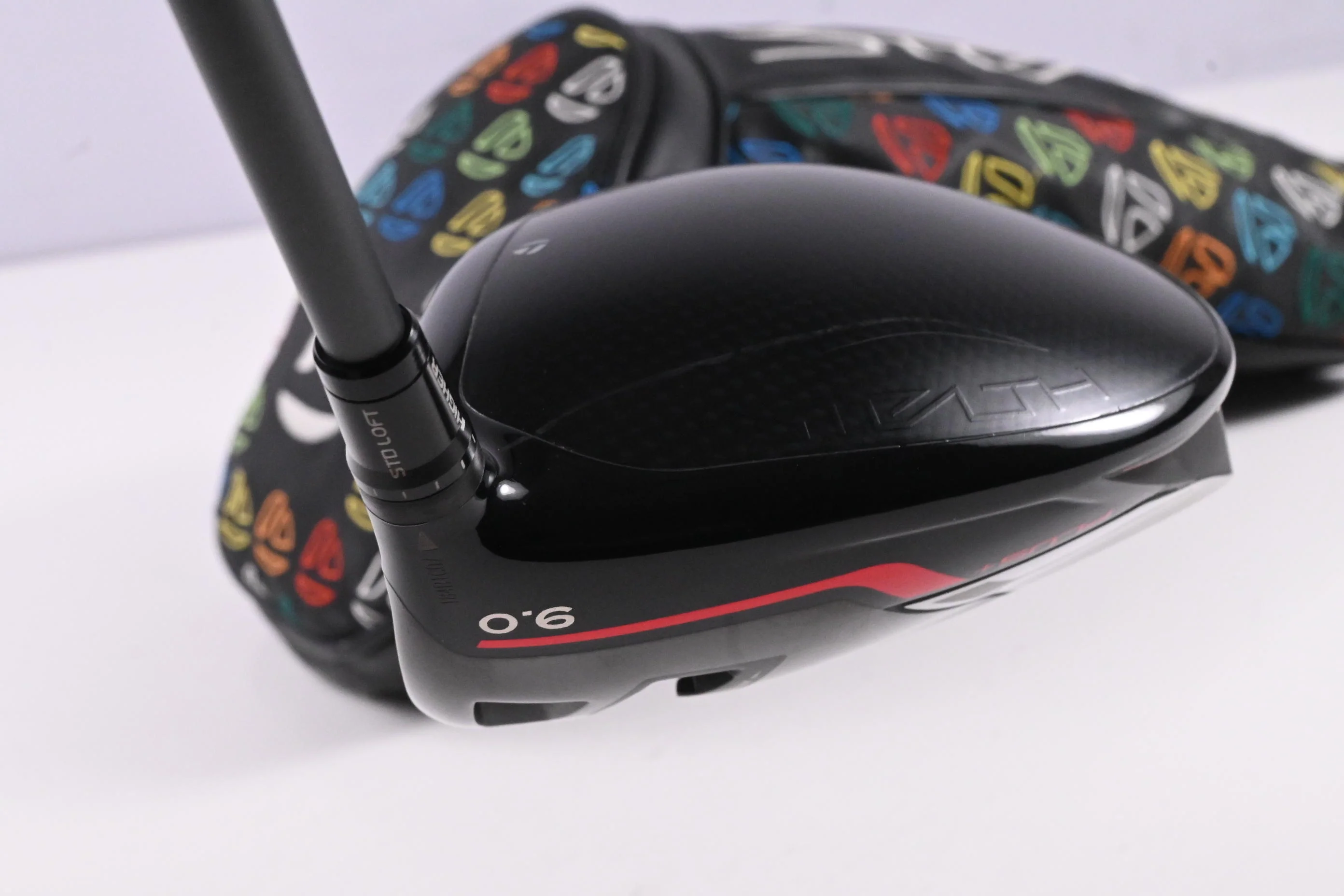Taylormade Stealth Plus Driver / 9 Degree / Stiff Flex HZRDUS Smoke Green 70 - Image 5