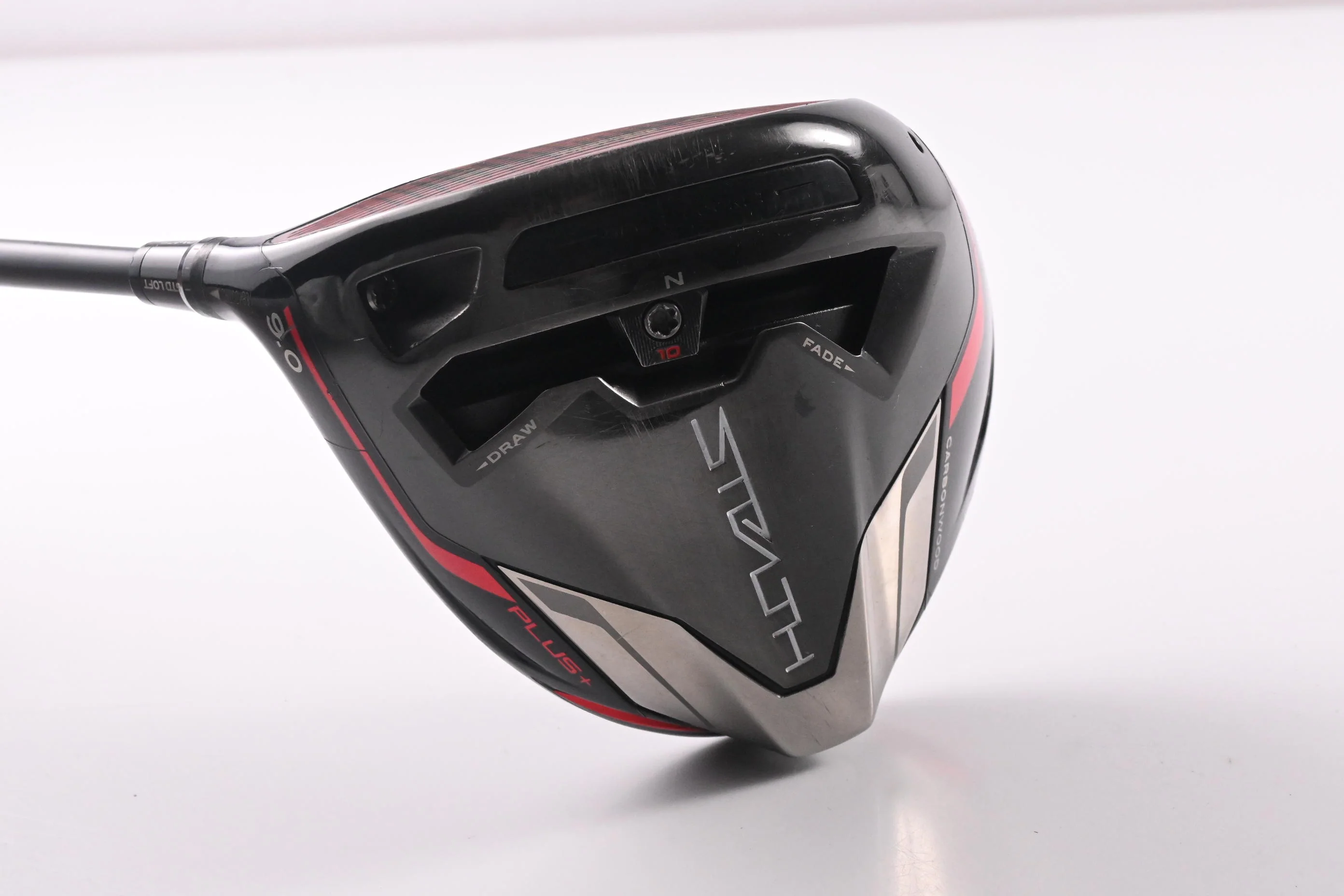 Left Hand Taylormade Stealth Plus Driver / 9 Degree / X-Flex HZRDUS Black 75 - Image 2