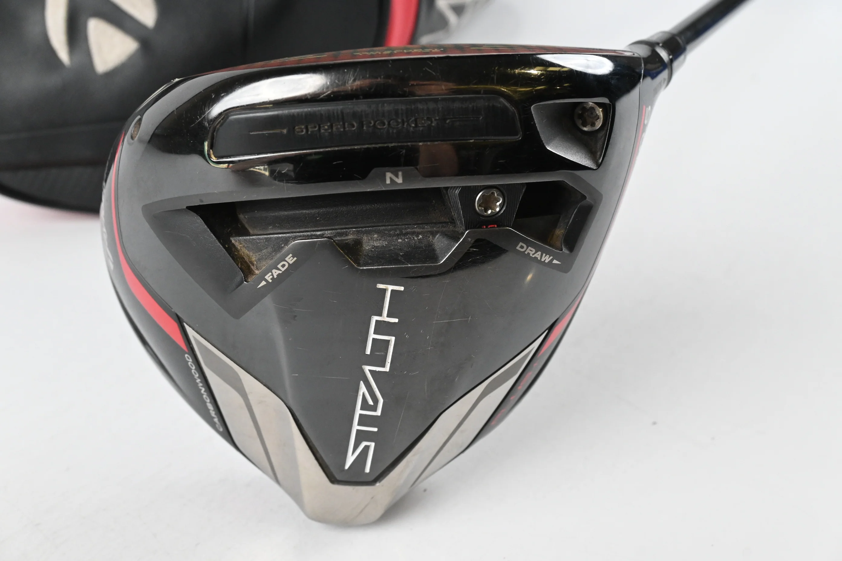 Taylormade Stealth Plus Driver / 10.5 Degree / Stiff Flex Hzrdus Smoke Red RDX 60 - Image 2