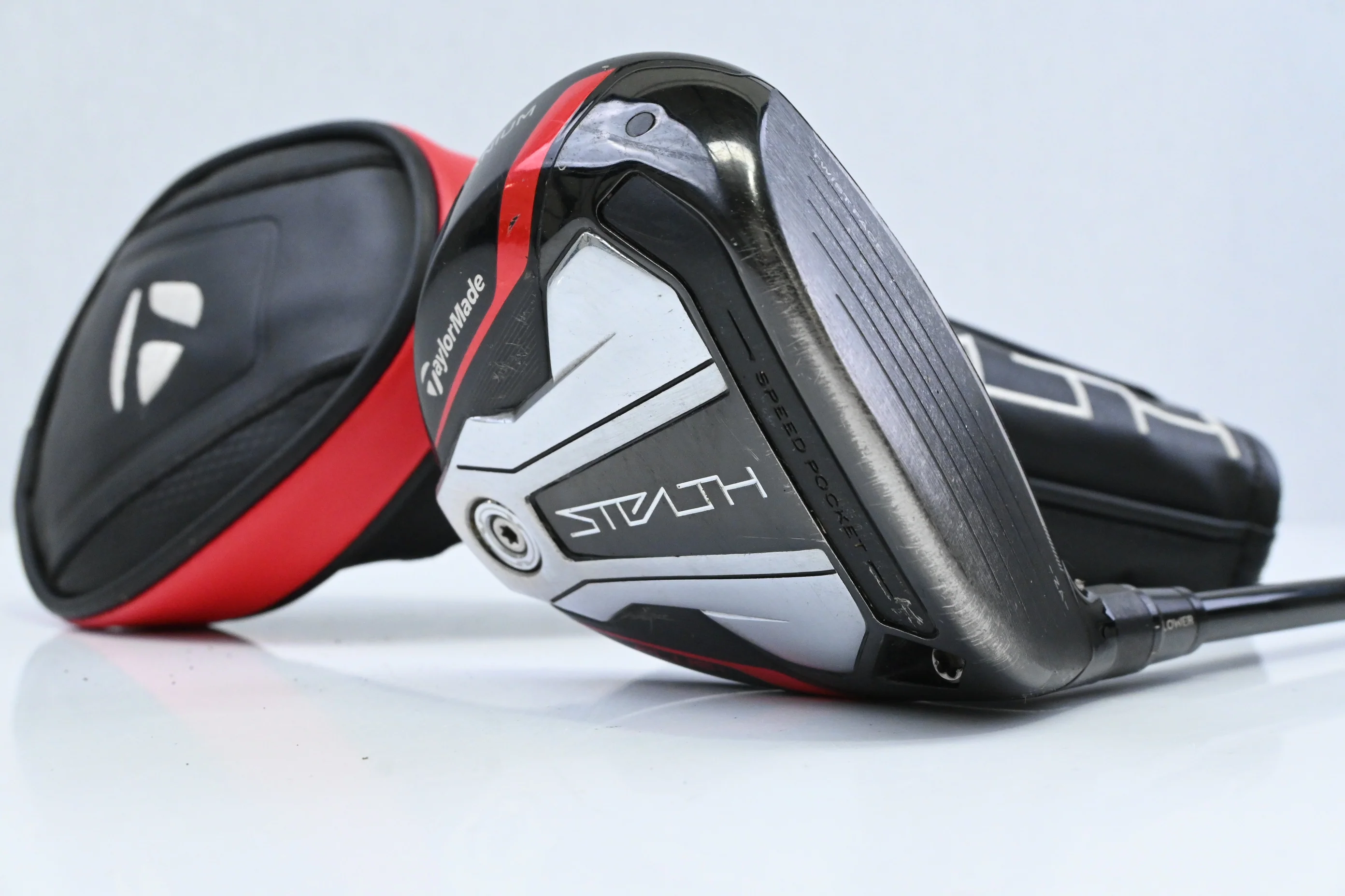 Taylormade Stealth Plus #3 Wood / 15 Degree / Stiff Flex HZRDUS Smoke Red RDX 75