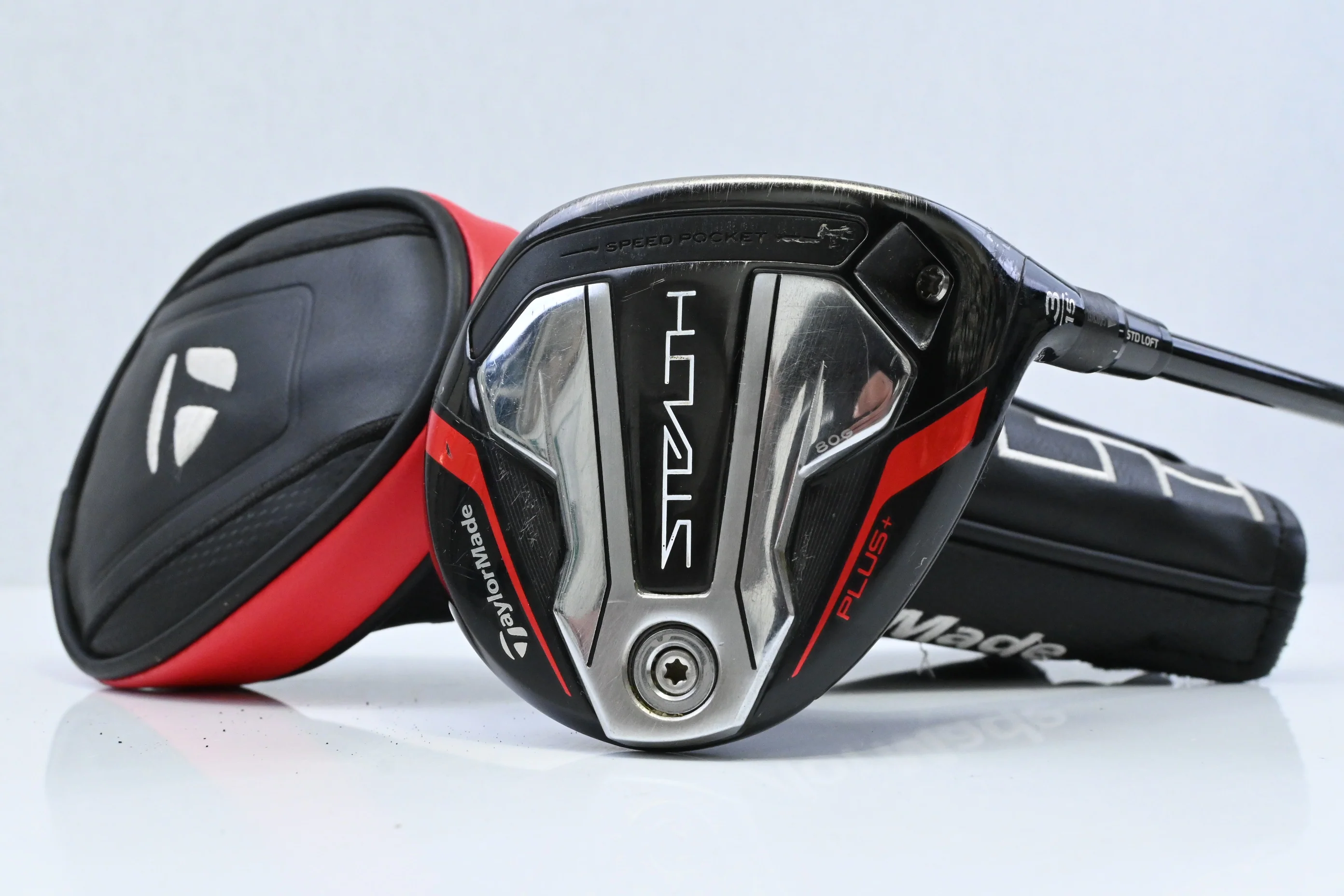 Taylormade Stealth Plus #3 Wood / 15 Degree / Stiff Flex HZRDUS Smoke Red RDX 75 - Image 2