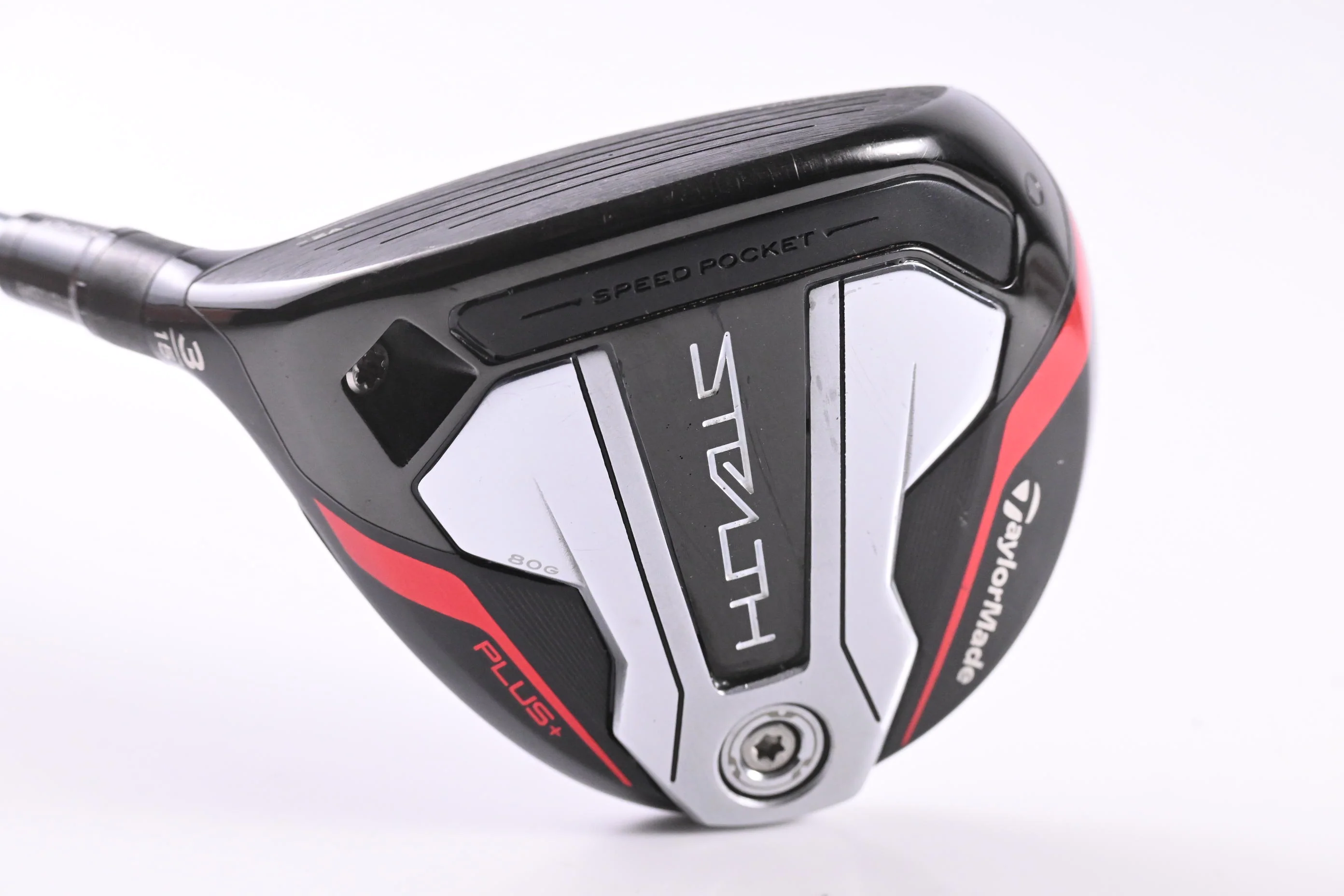 Left Hand Taylormade Stealth Plus #3 Wood / 15 Degree / Stiff Flex Ozik M4 60 - Image 2