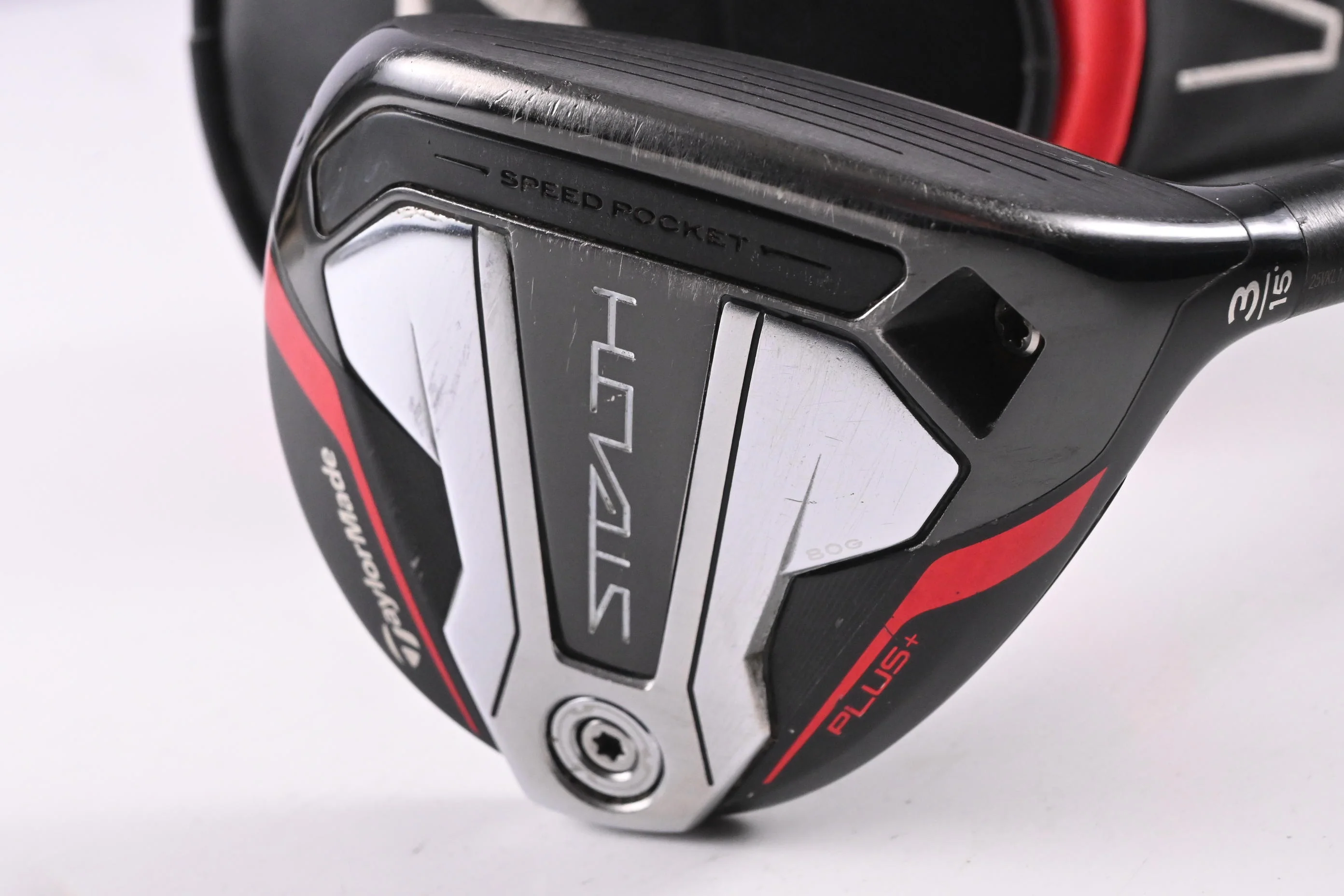 Taylormade Stealth Plus #3 Wood / 15 Degree / Stiff Flex HZRDUS Smoke Blue RDX - Image 2