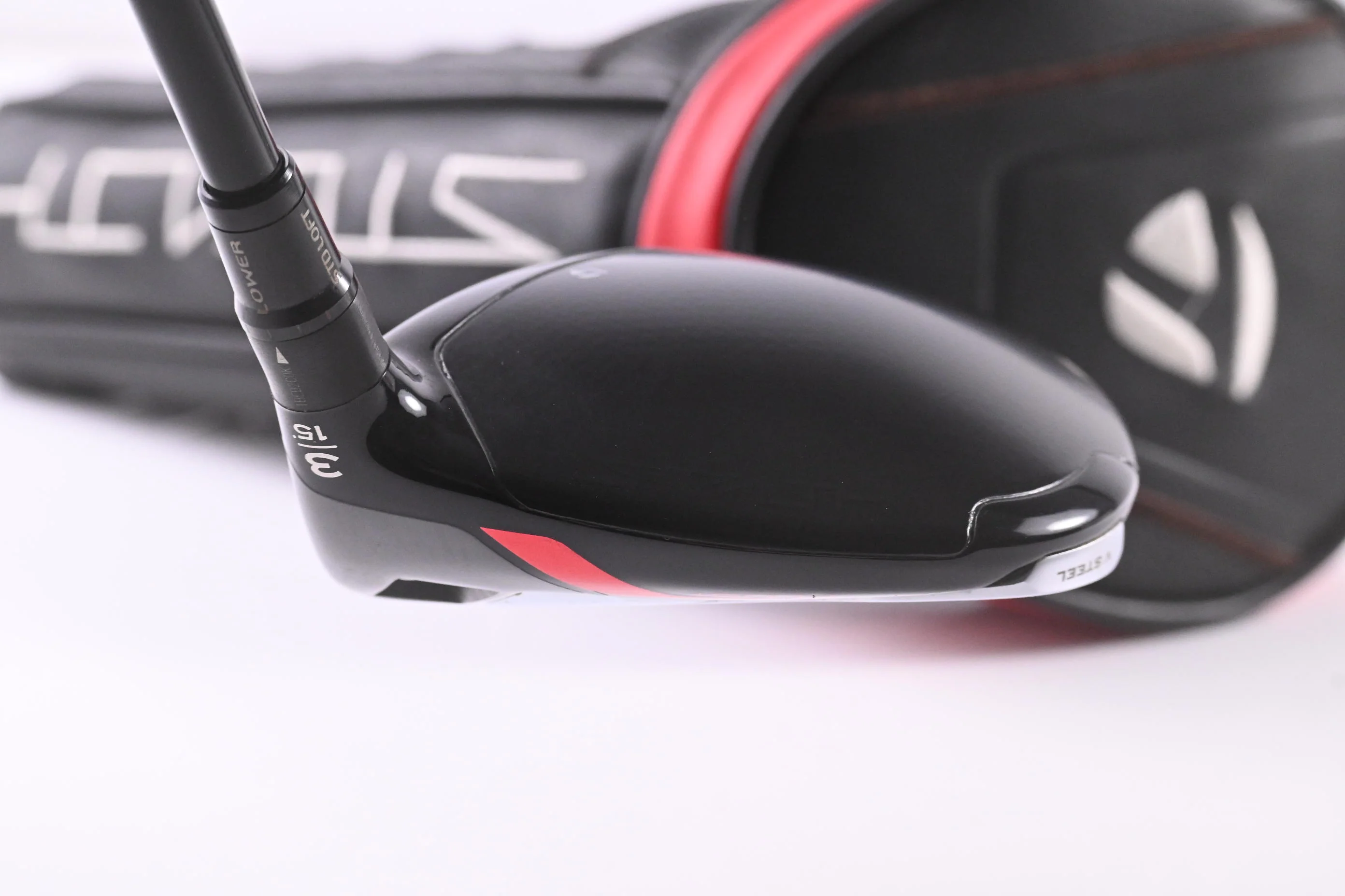 Taylormade Stealth Plus #3 Wood / 15 Degree / Stiff Flex HZRDUS Smoke Red RDX 75 - Image 5