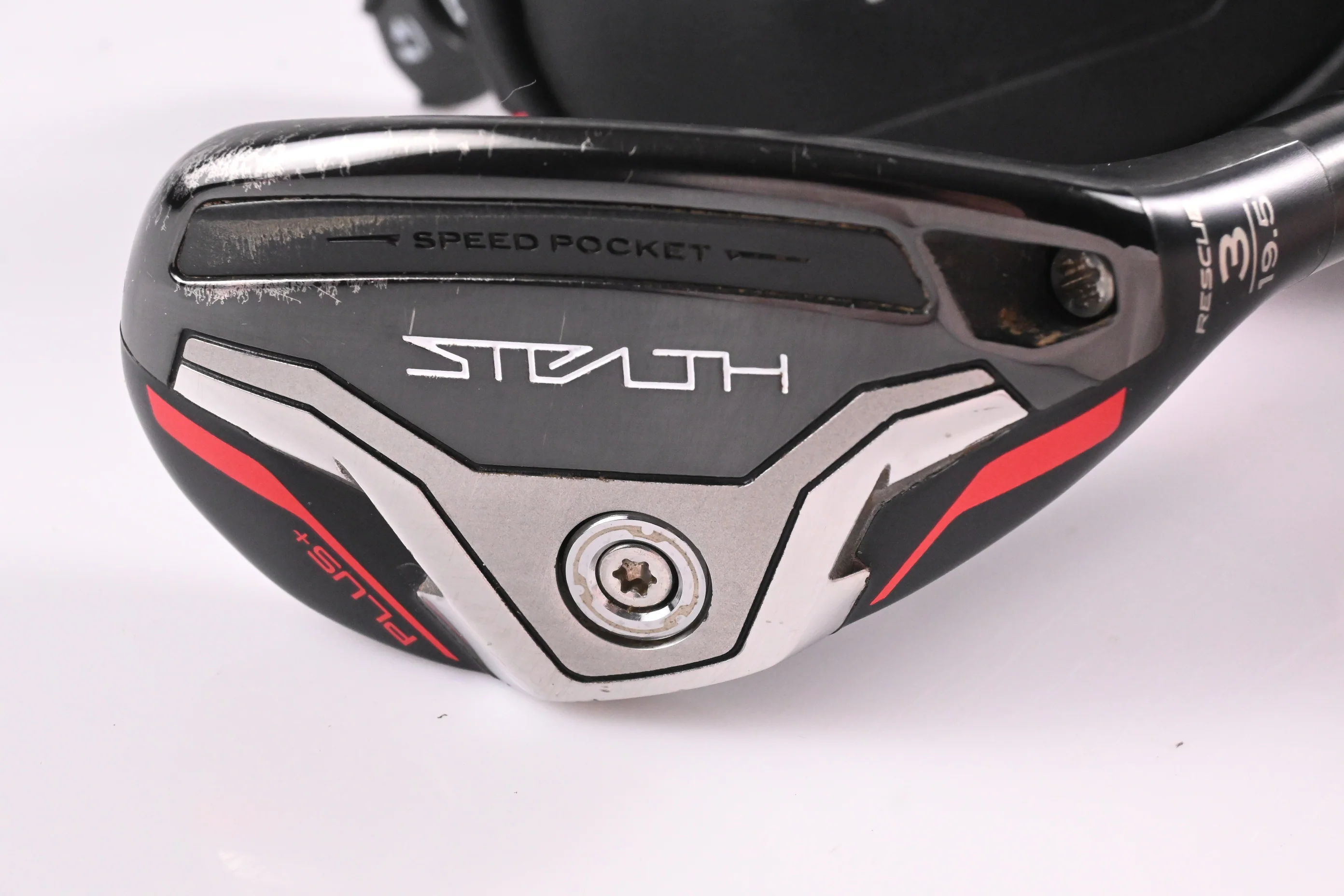 Taylormade Stealth Plus #3 Hybrid / 19.5 Degree / X-Flex HZRDUS Smoke Black RDX - Image 2
