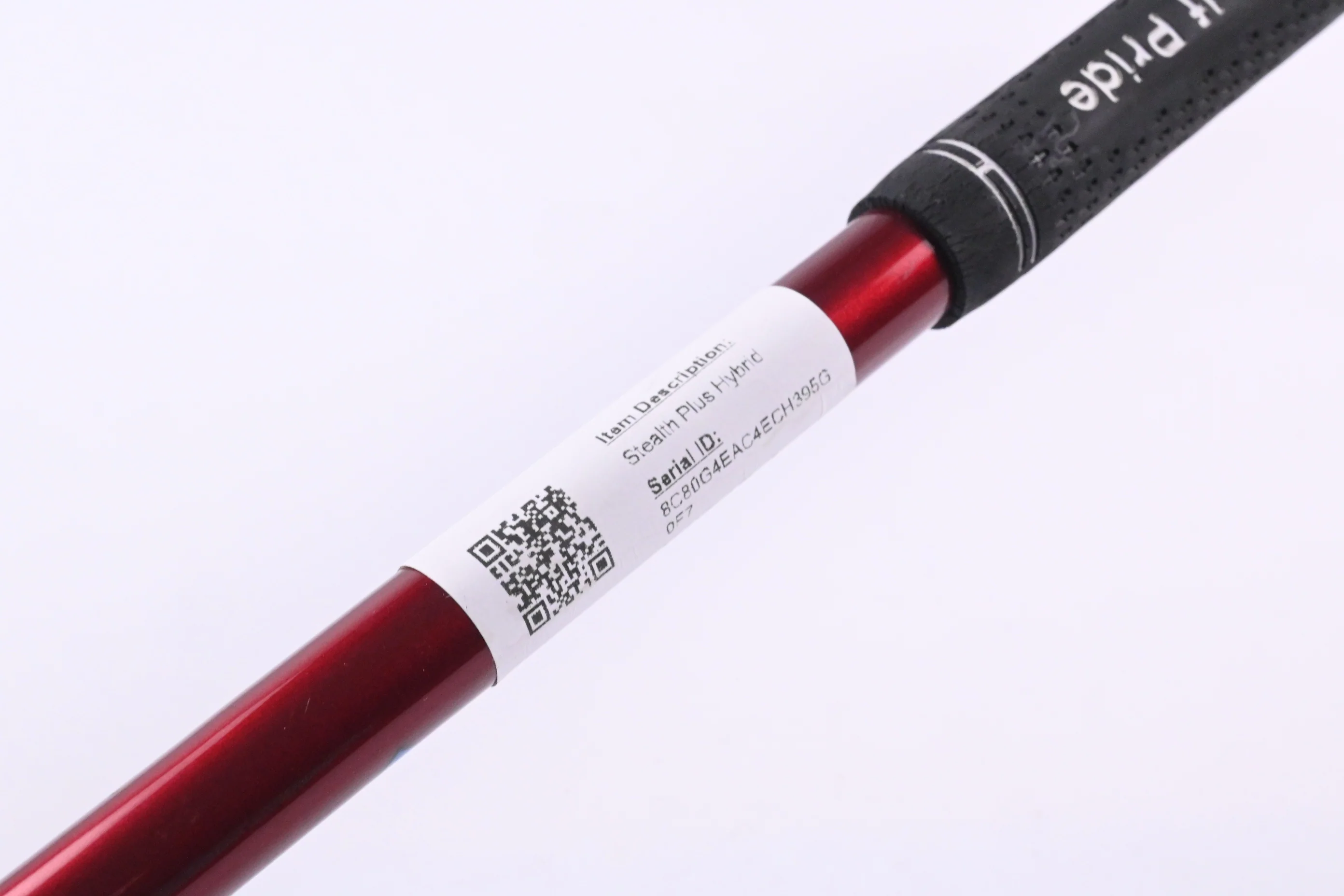 Taylormade Stealth Plus #3 Hybrid / 19.5 Degree / X-Flex HZRDUS RDX Smoke Red 80 - Image 7