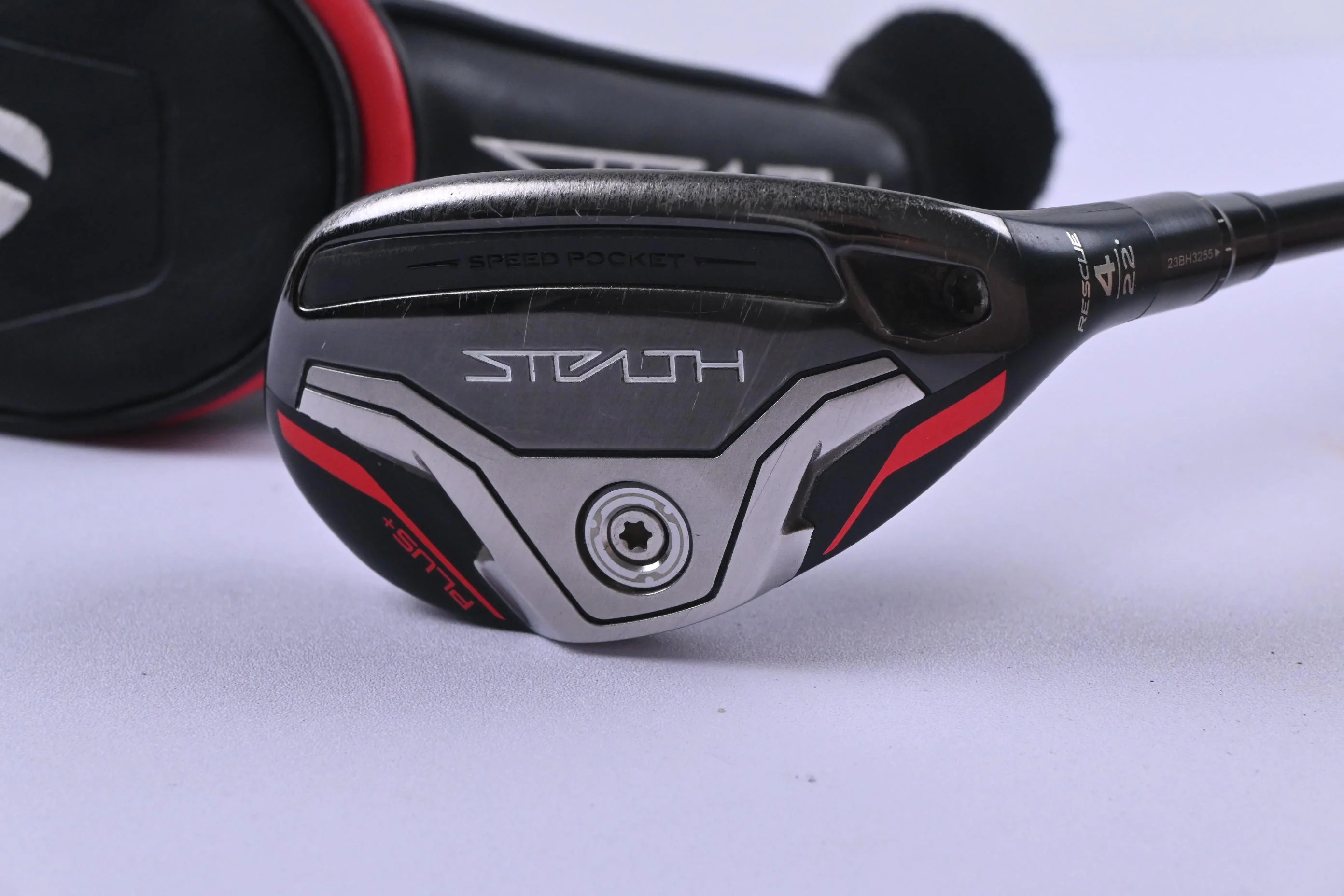 Taylormade Stealth Plus #4 Hybrid / 22 Degree / Stiff Flex HZRDUS Smoke RDX 80 - Image 2