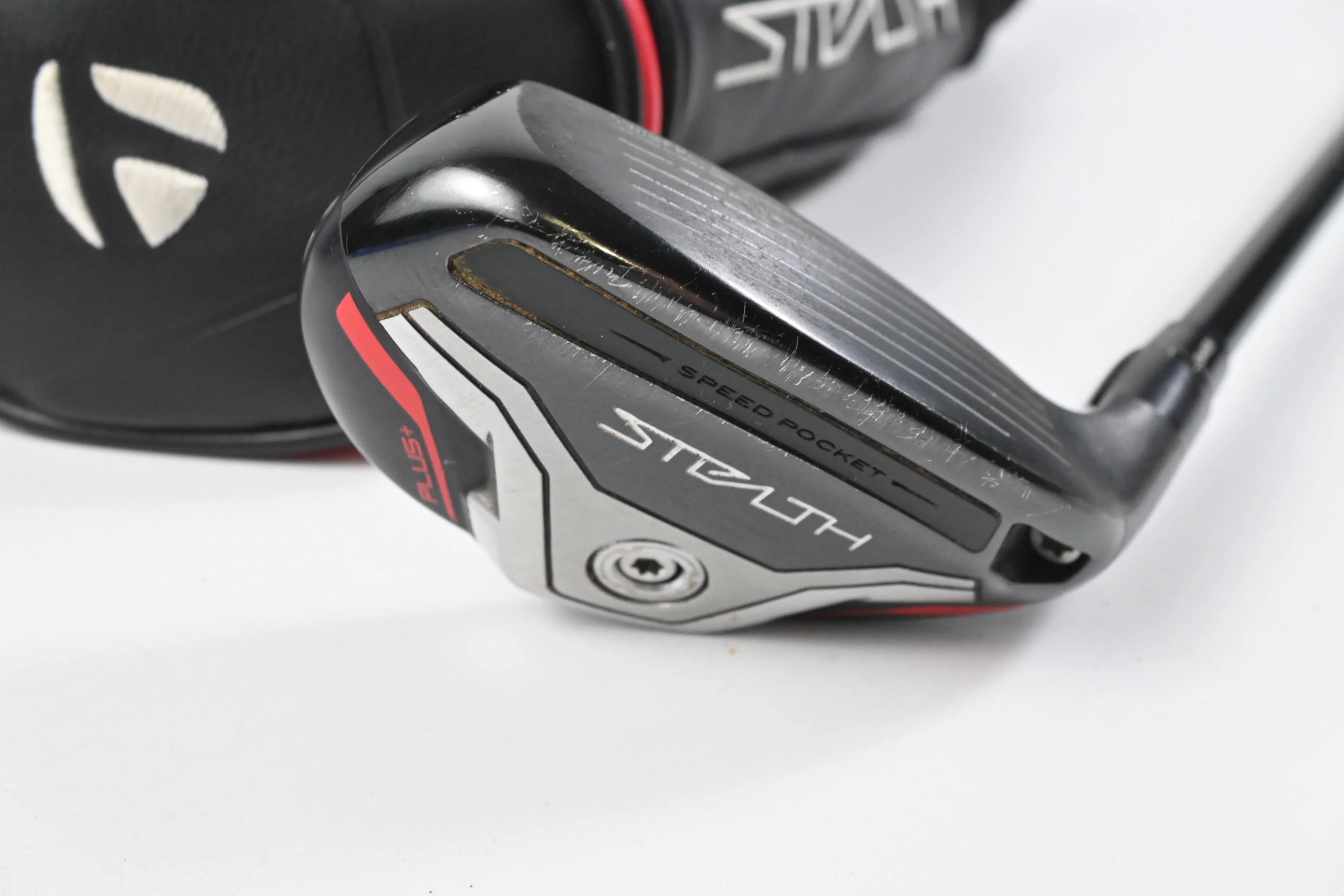 Taylormade Stealth Plus #3 Hybrid / 19.5 Degree / Stiff Flex Hzrdus Smoke RDX 80