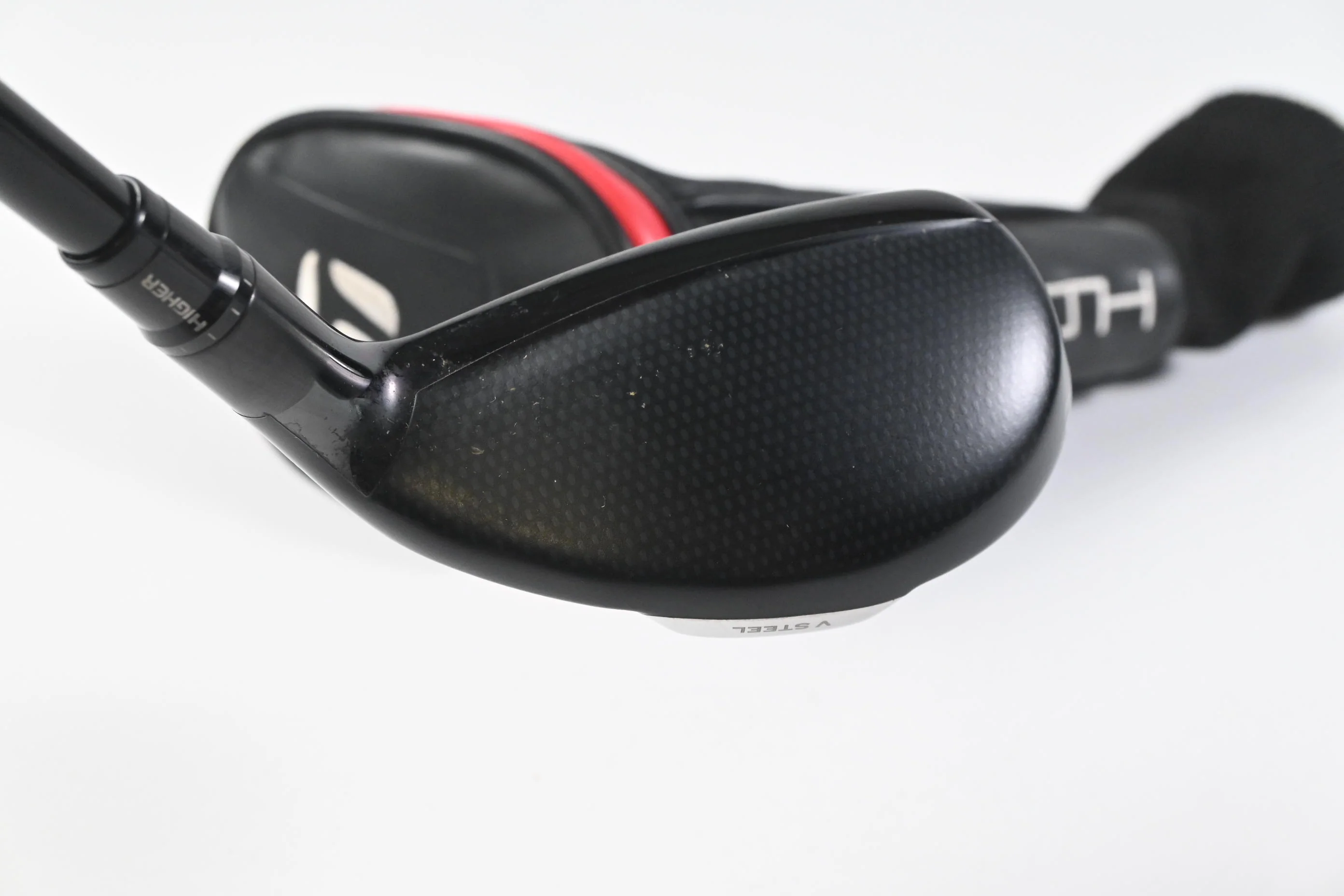 Taylormade Stealth Plus #3 Hybrid / 19.5 Degree / Stiff Flex Hzrdus Smoke RDX 80 - Image 5