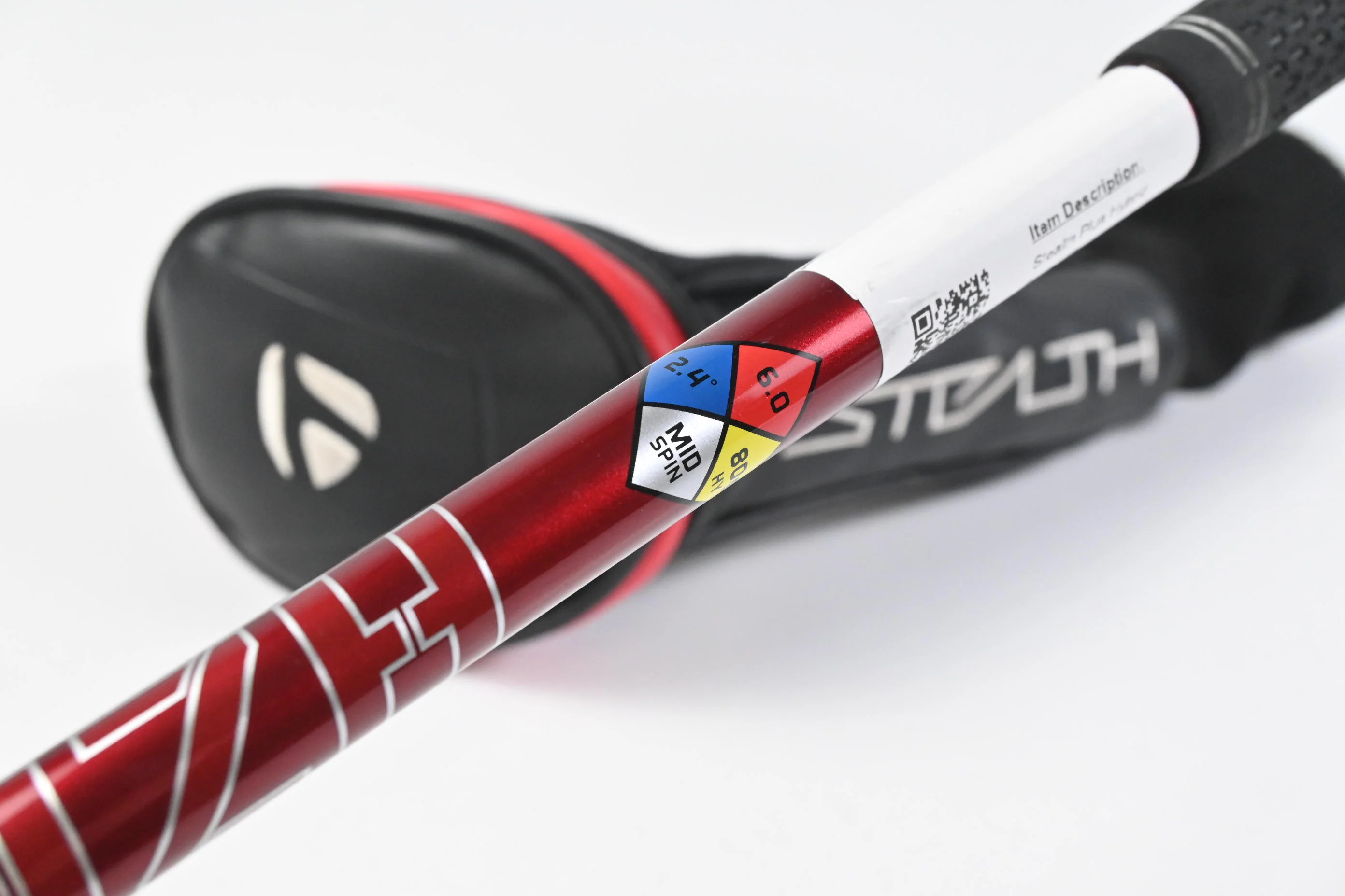 Taylormade Stealth Plus #3 Hybrid / 19.5 Degree / Stiff Flex Hzrdus Smoke RDX 80 - Image 6