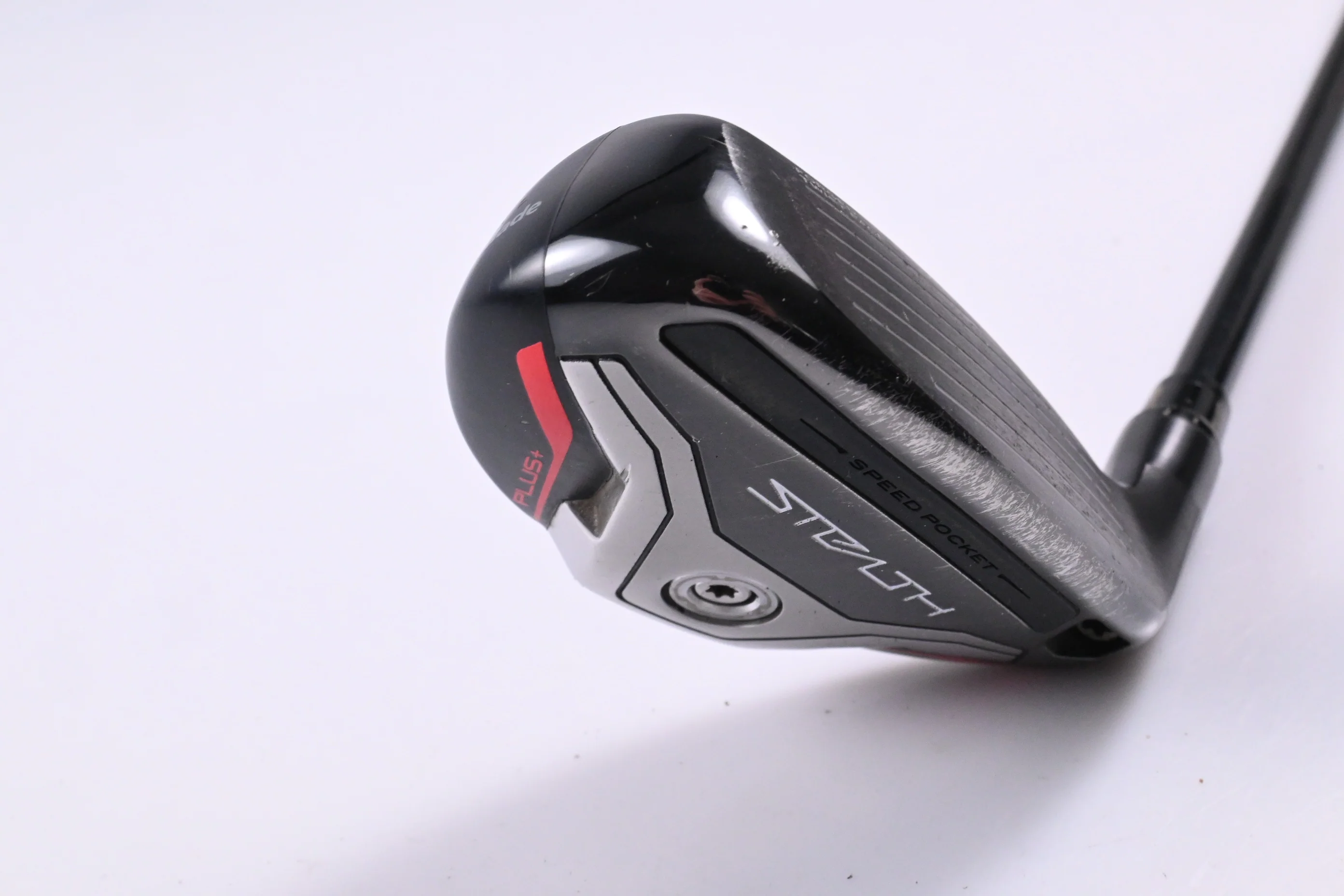 Taylormade Stealth Plus #3 Hybrid / 19.5 Degree / Stiff Flex HZRDUS RDX Smoke 80