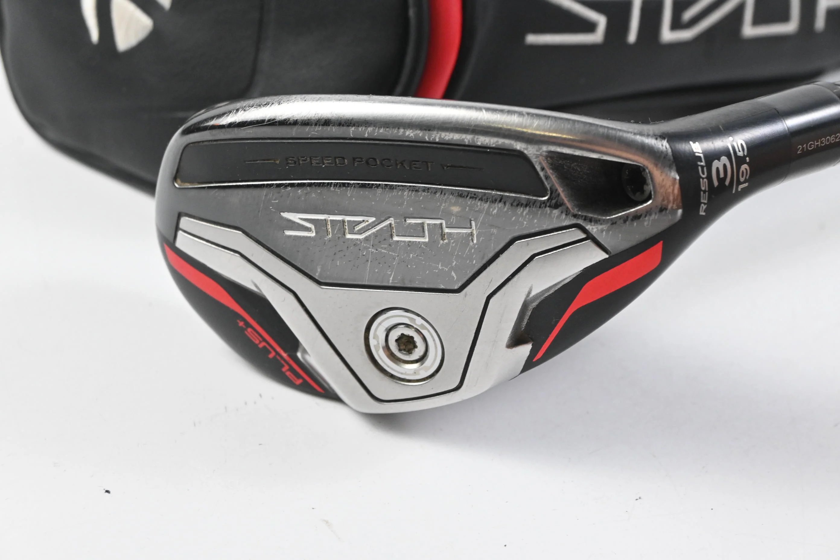 Taylormade Stealth Plus #3 Hybrid / 19.5 Degree / Regular Flex Kuro Kage Silver 80 - Image 2