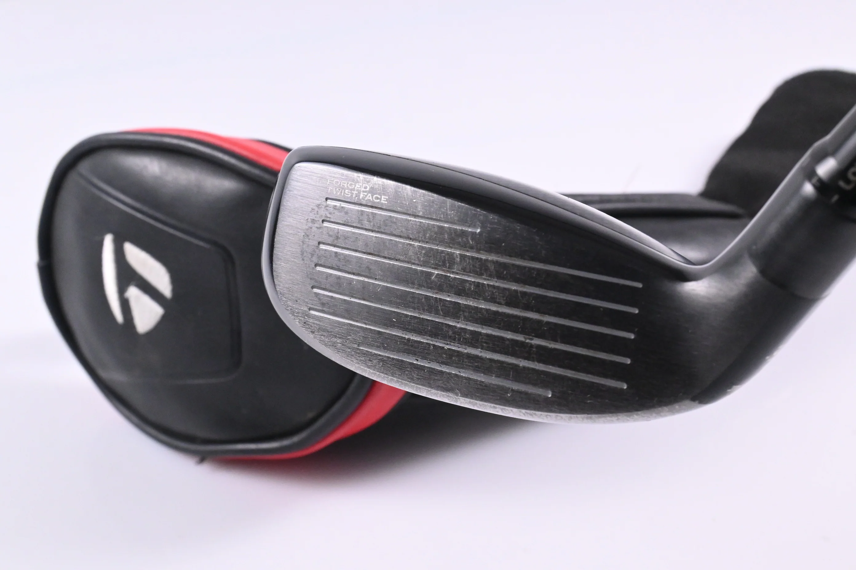 Taylormade Stealth Plus #4 Hybrid / 22 Degree / Regular Flex HZRDUS Smoke Red - Image 4