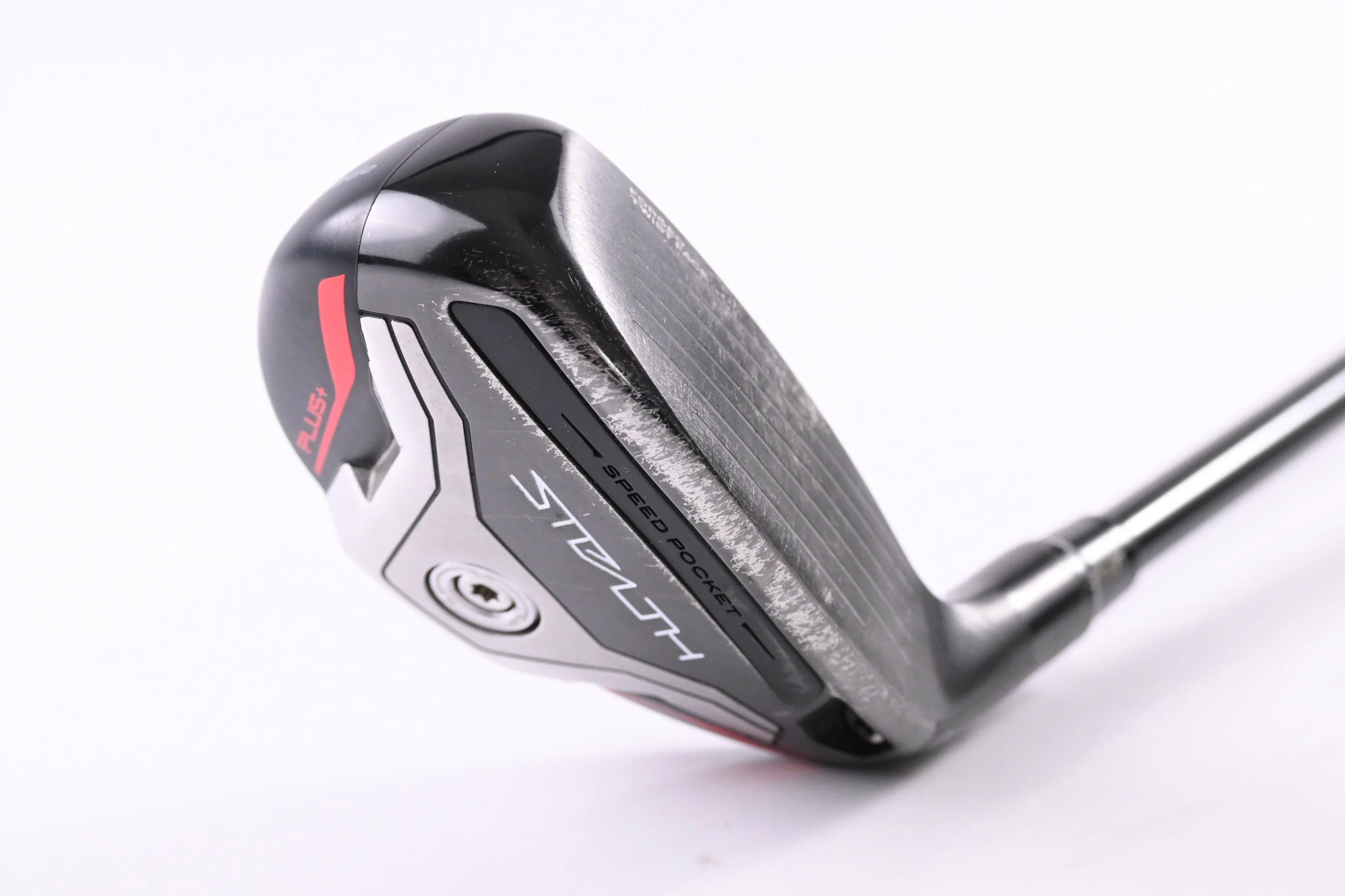 Taylormade Stealth Plus #3 Hybrid / 19.5 Degree / Stiff Flex HZRDUS Smoke RDX