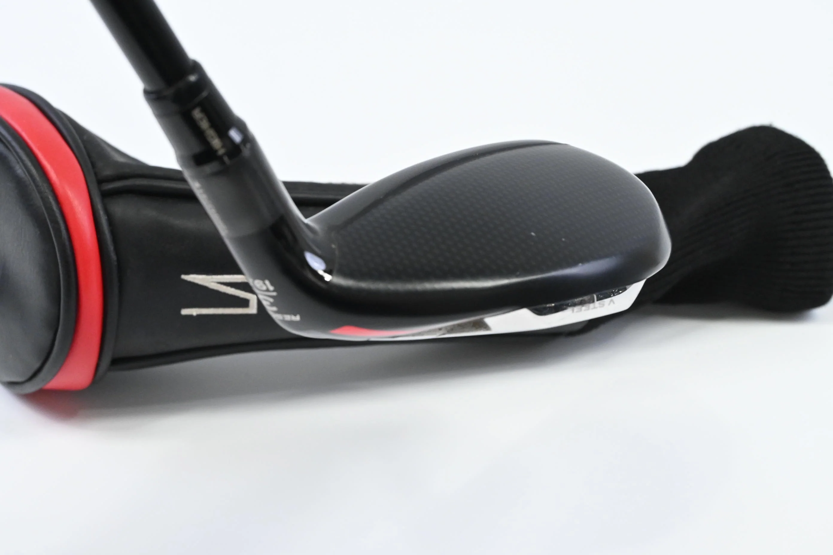 Taylormade Stealth Plus #3 Hybrid / 19.5 Degree / Stiff Flex HZRDUS Smoke Red 80 - Image 5