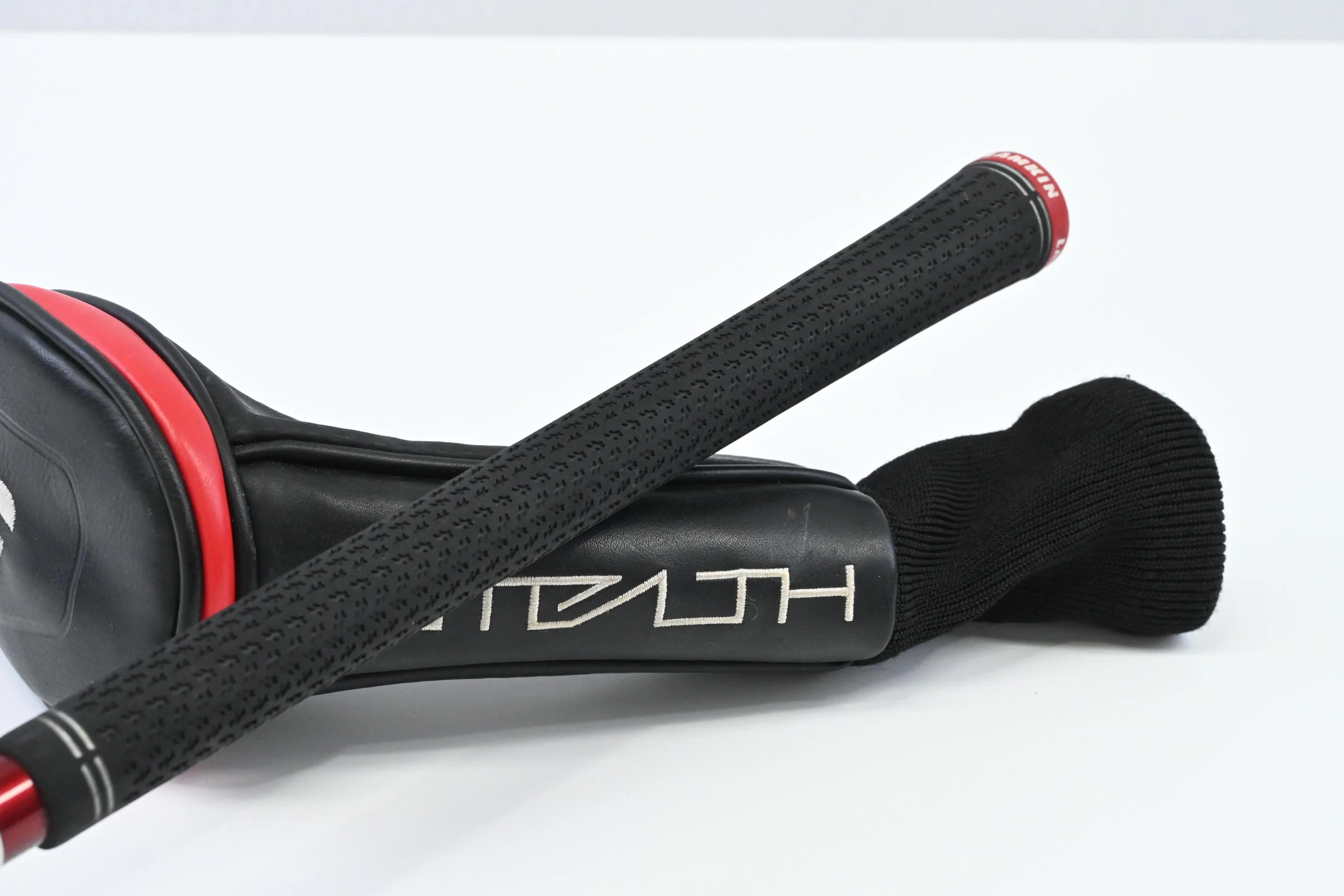 Taylormade Stealth Plus #3 Hybrid / 19.5 Degree / Stiff Flex HZRDUS Smoke Red 80 - Image 9