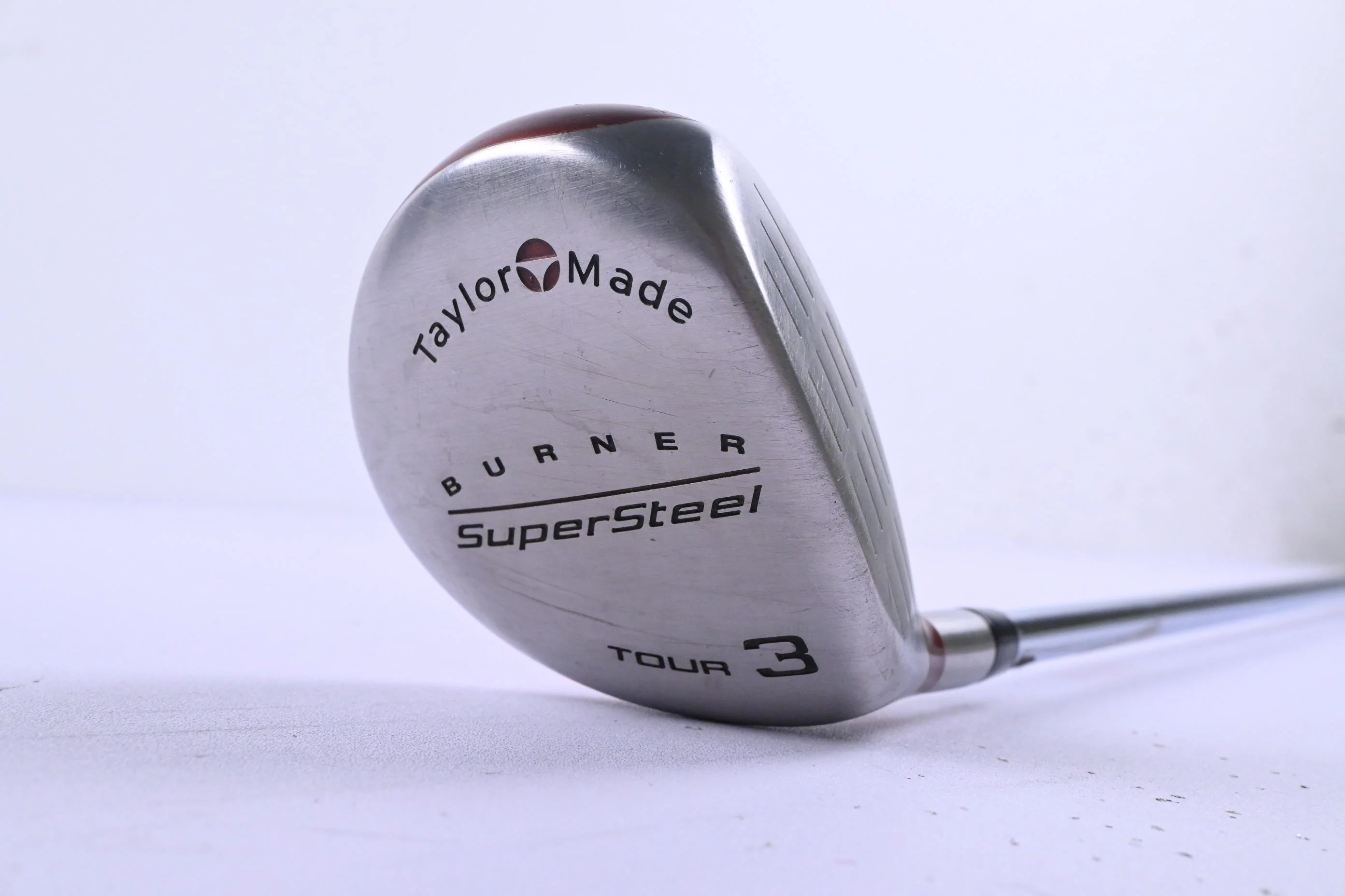 Taylormade Supersteel #3 Wood / 15 Degree / Regular Flex Rifle 80 Steel Shaft