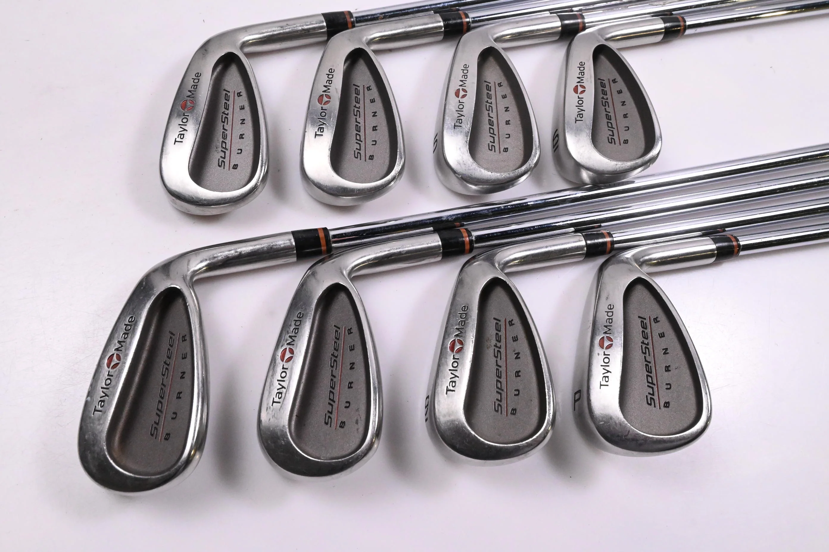 Taylormade Supersteel Irons / 3-PW / Regular Flex Taylormade 80 Shafts - Image 2
