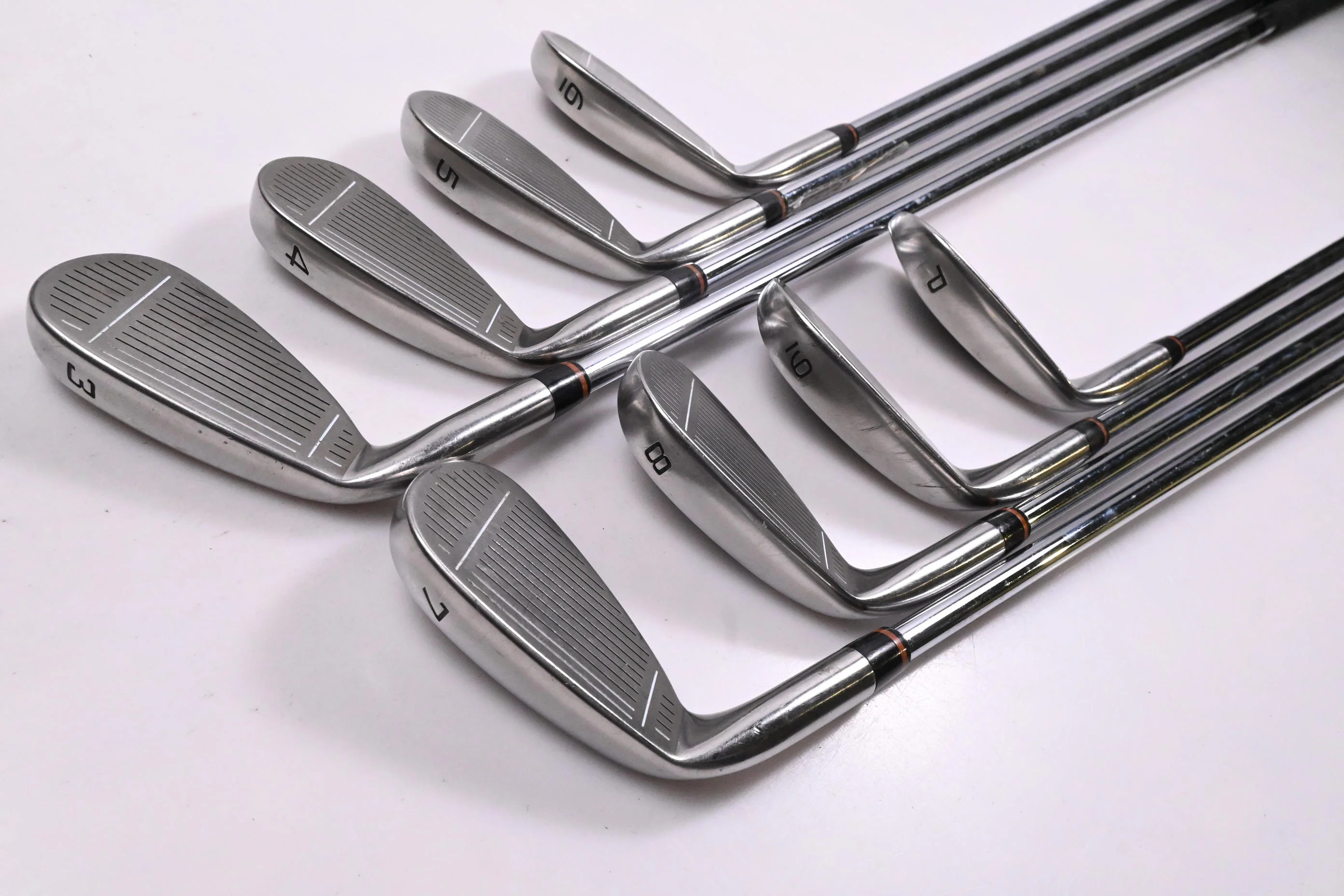 Taylormade Supersteel Irons / 3-PW / Regular Flex Taylormade 80 Shafts - Image 4