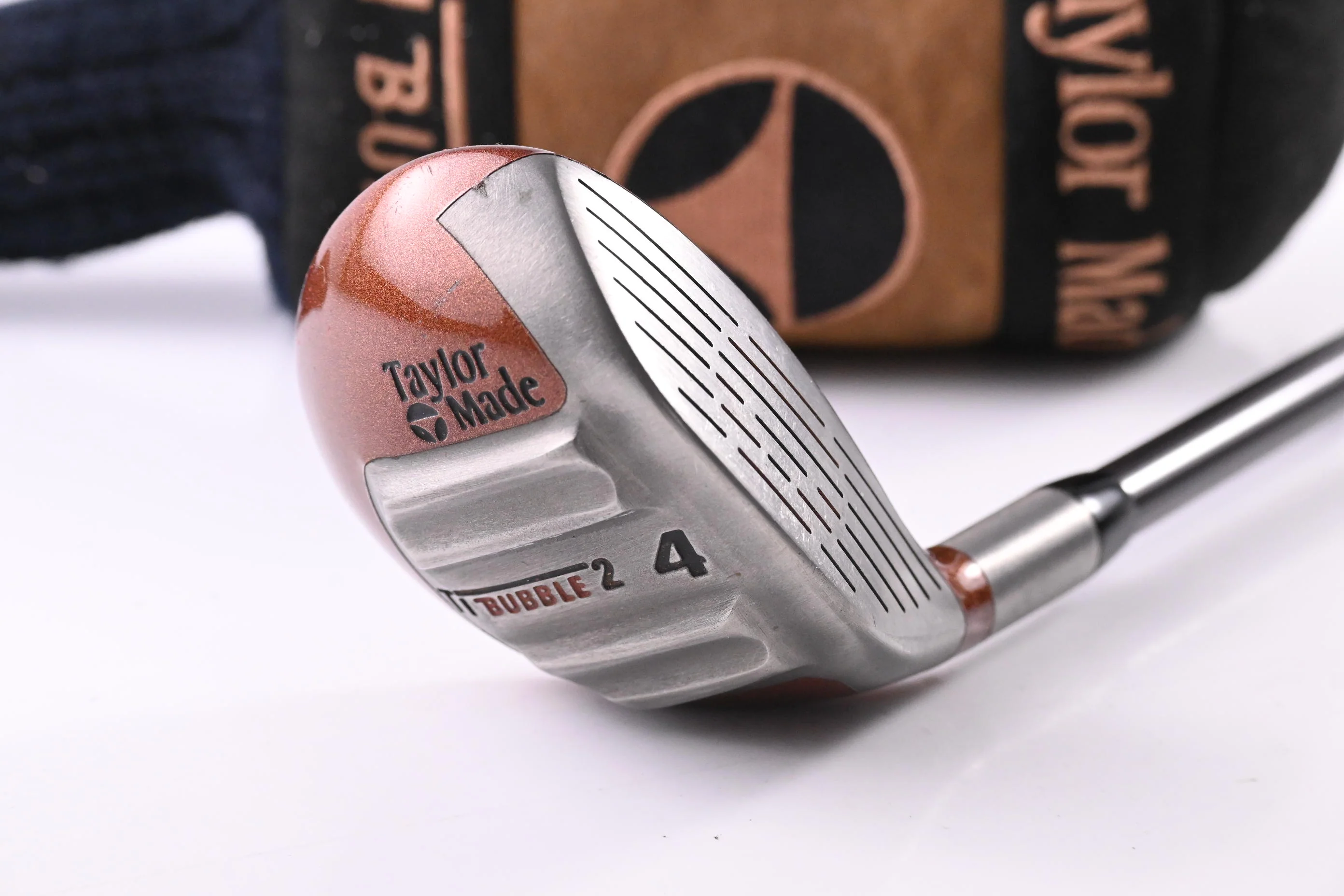 Taylormade Ti Bubble 2 #4 Wood / 17 Degree / Tour Stiff Bubble 100 Shaft