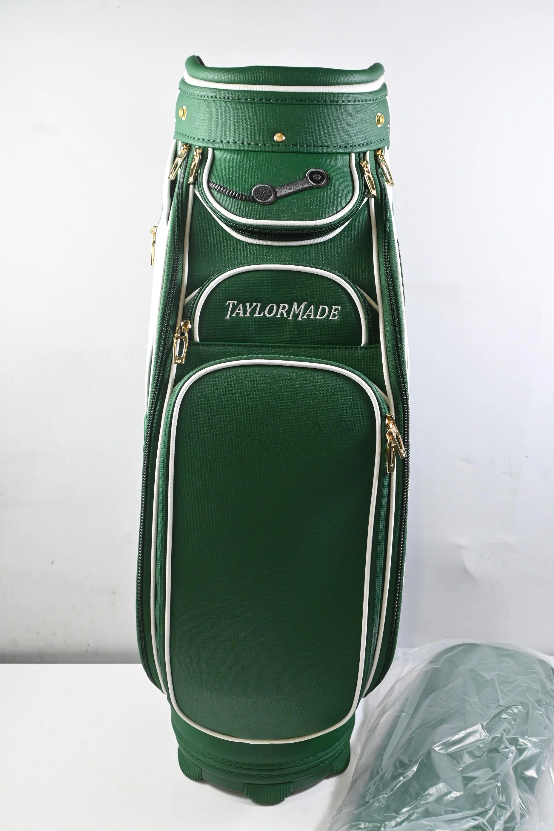 Taylormade Masters 2026 Tour Bag / 6-Way Divider / Green & White - Image 3