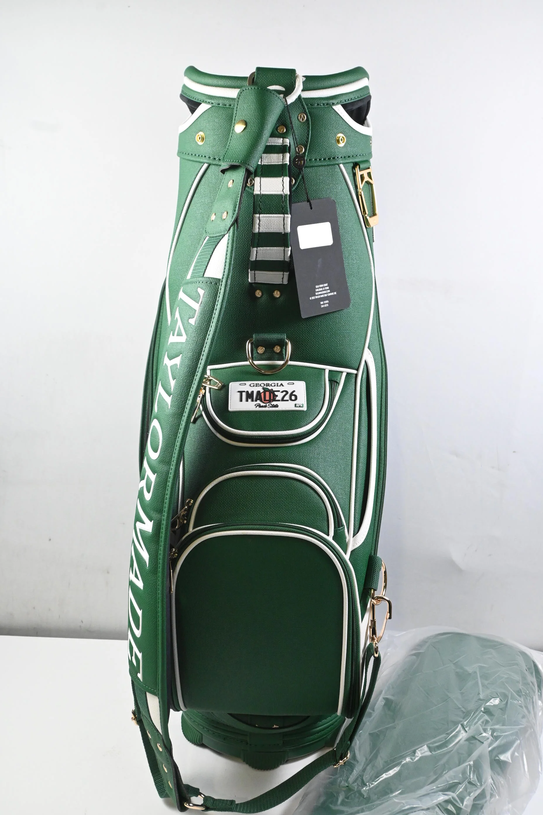 Taylormade Masters 2026 Tour Bag / 6-Way Divider / Green & White - Image 4