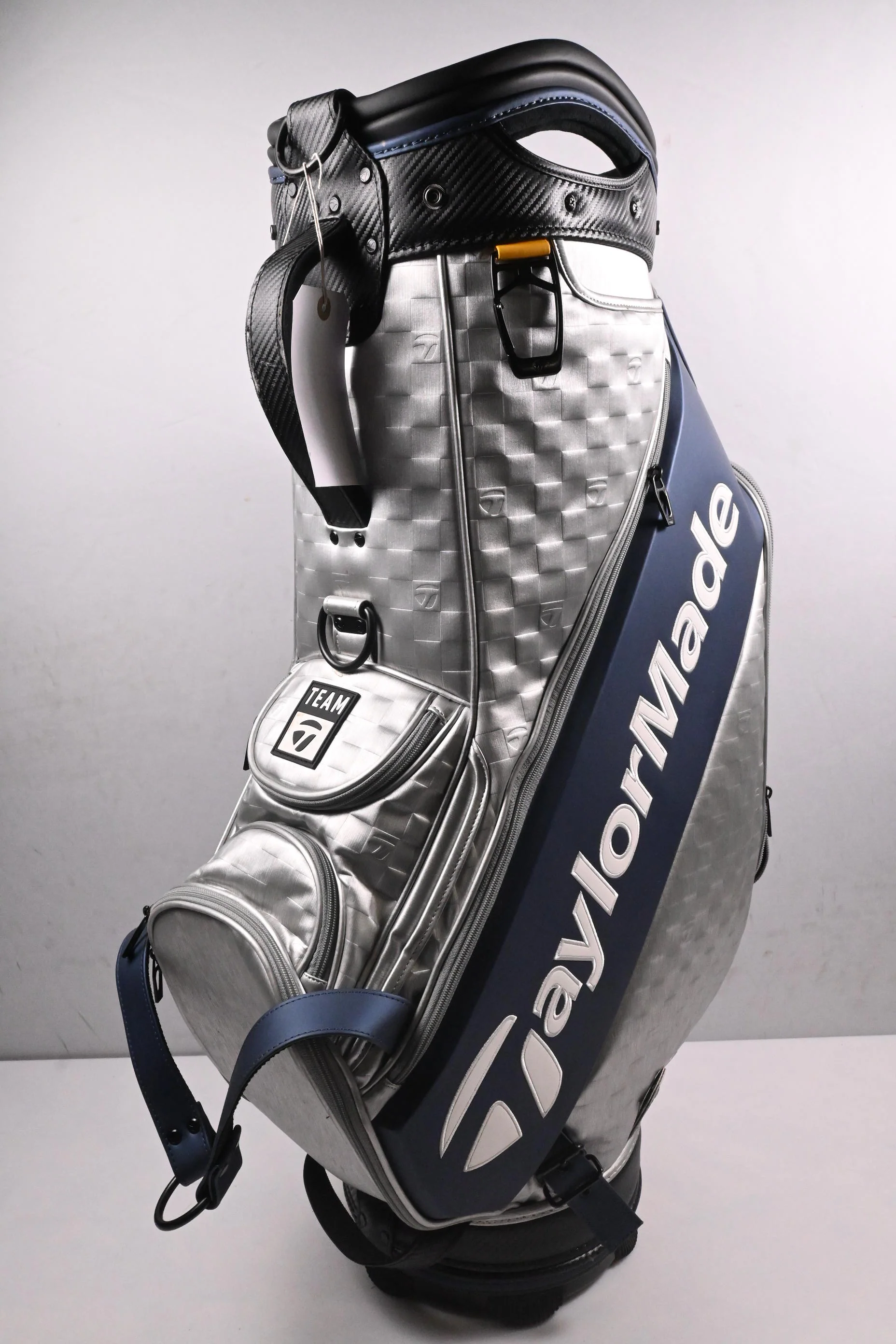 Taylormade Qi35 Tour Bag / 6-Way Divider / Silver, Navy - Image 4