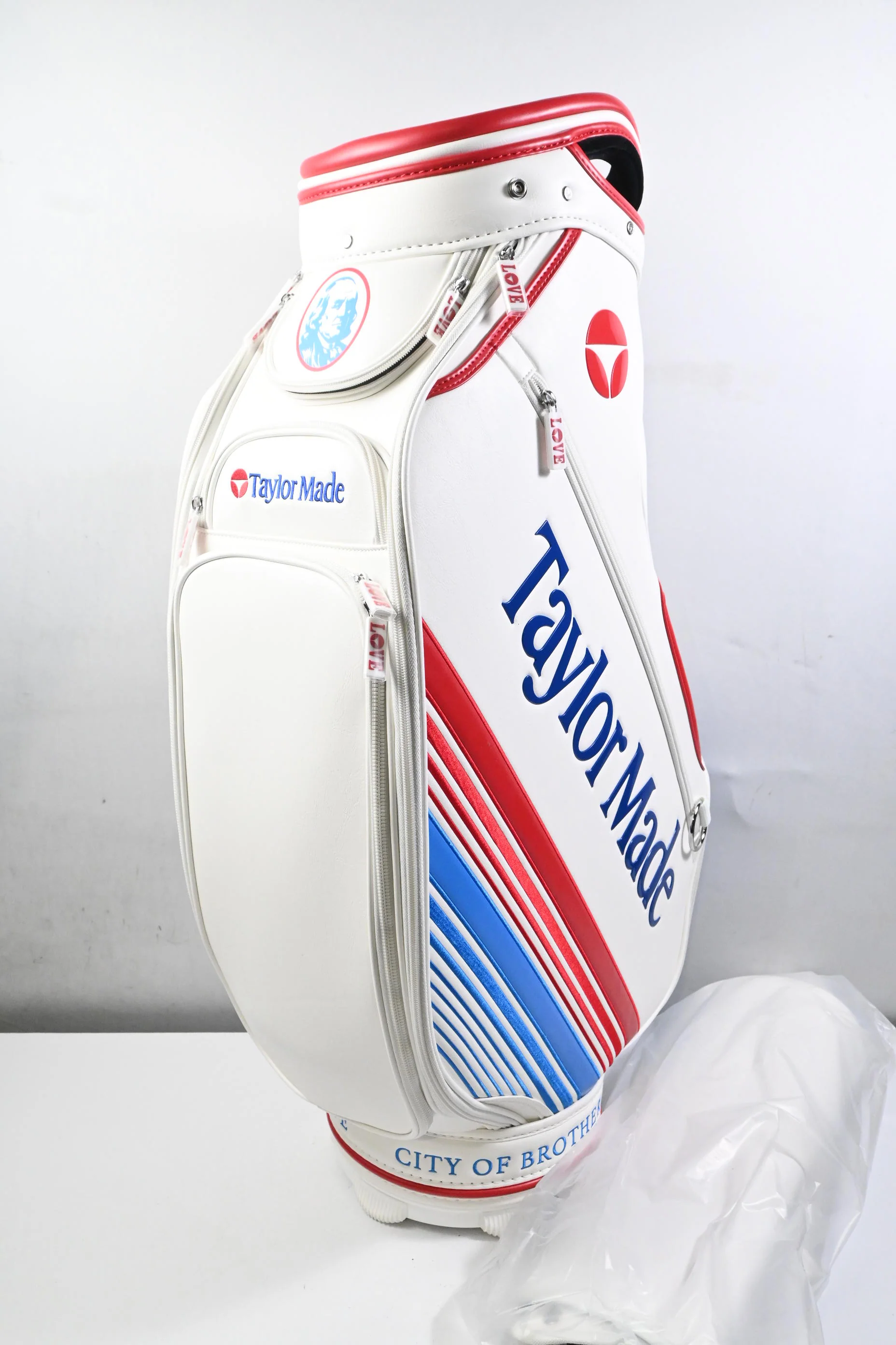 Taylormade PGA Championship 2026 Tour Bag / 6-Way Divider / White, Red & Blue