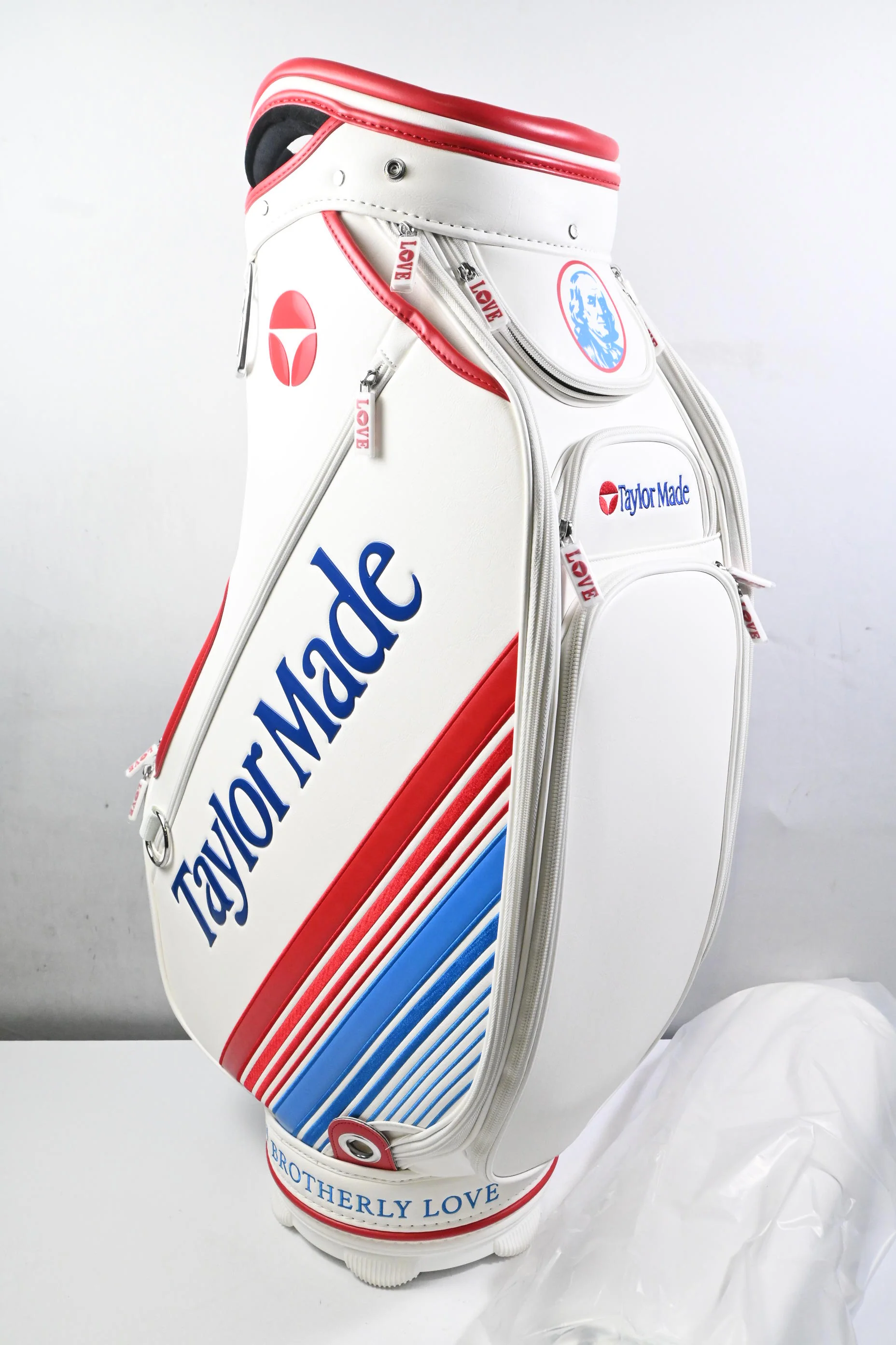 Taylormade PGA Championship 2026 Tour Bag / 6-Way Divider / White, Red & Blue - Image 2
