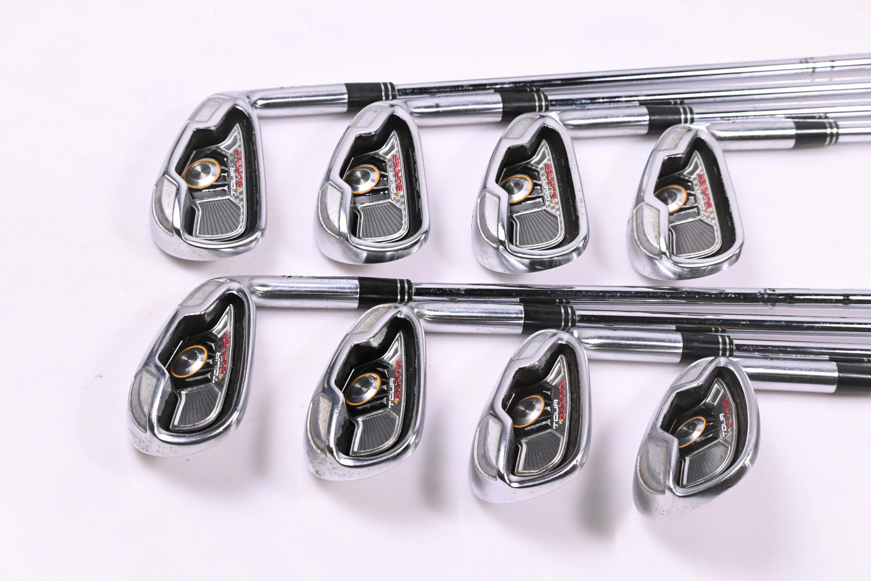 Taylormade Tour Burner Irons / 4-PW+SW / Regular Flex Taylormade 105 Shafts - Image 2