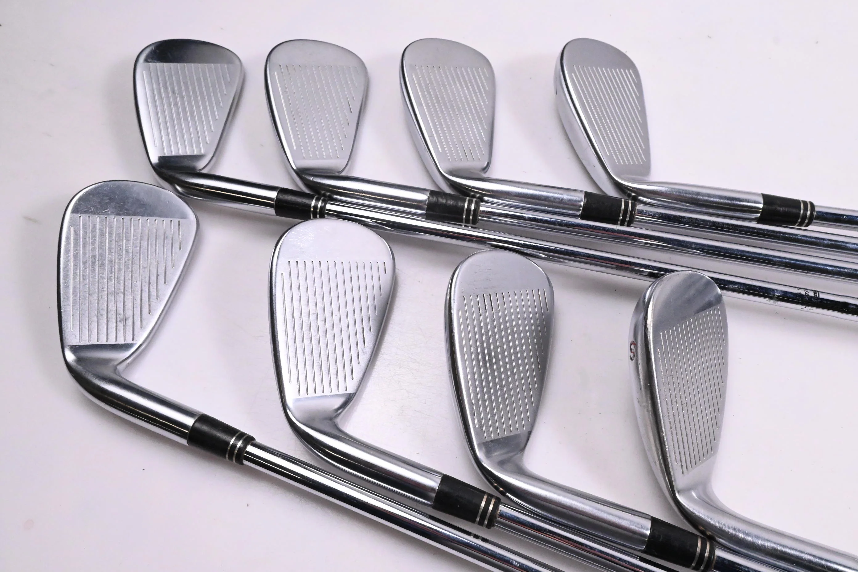 Taylormade Tour Burner Irons / 4-PW+SW / Stiff Flex Steel Shafts - Image 3
