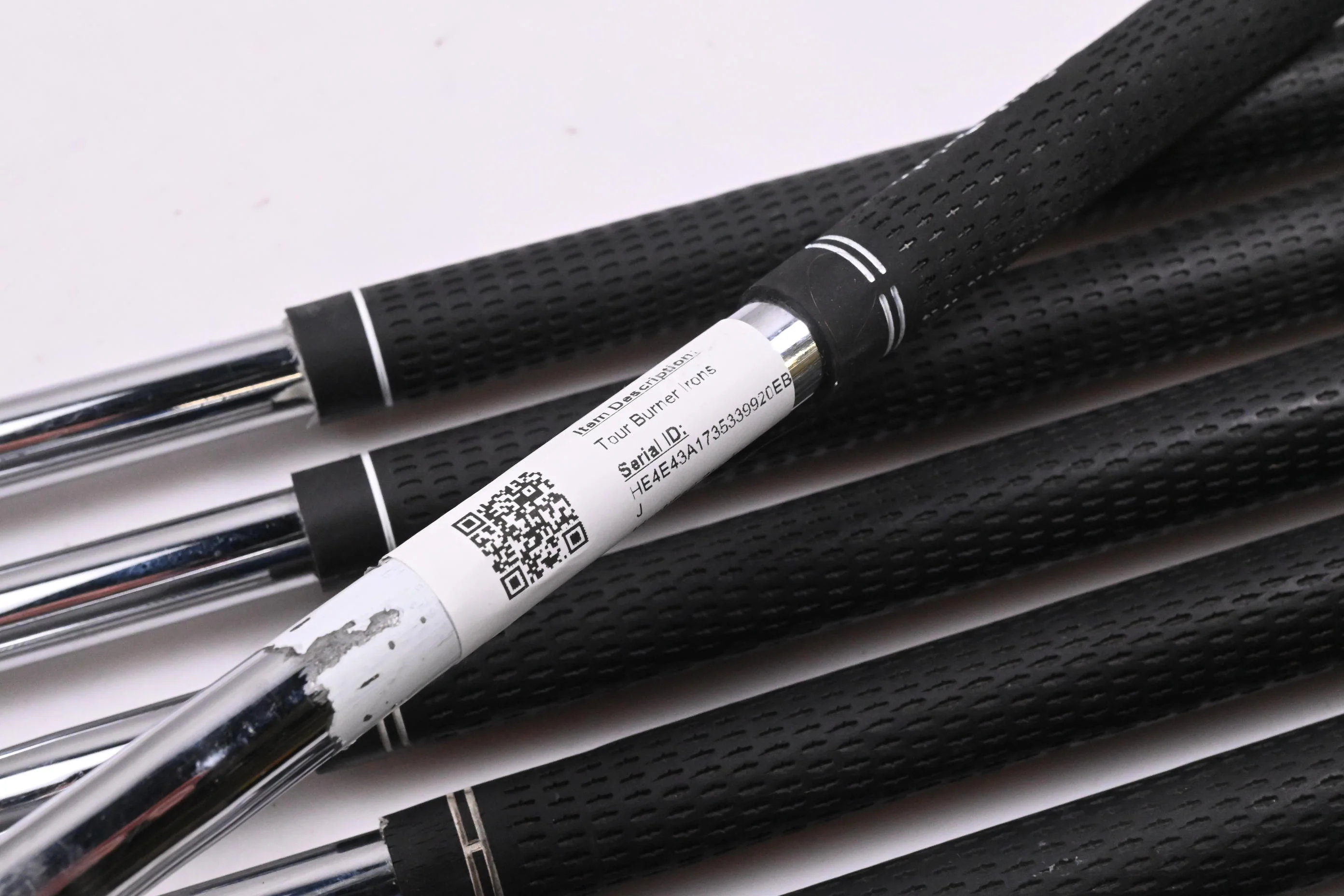 Taylormade Tour Burner Irons / 4-PW+SW / Stiff Flex Steel Shafts - Image 6