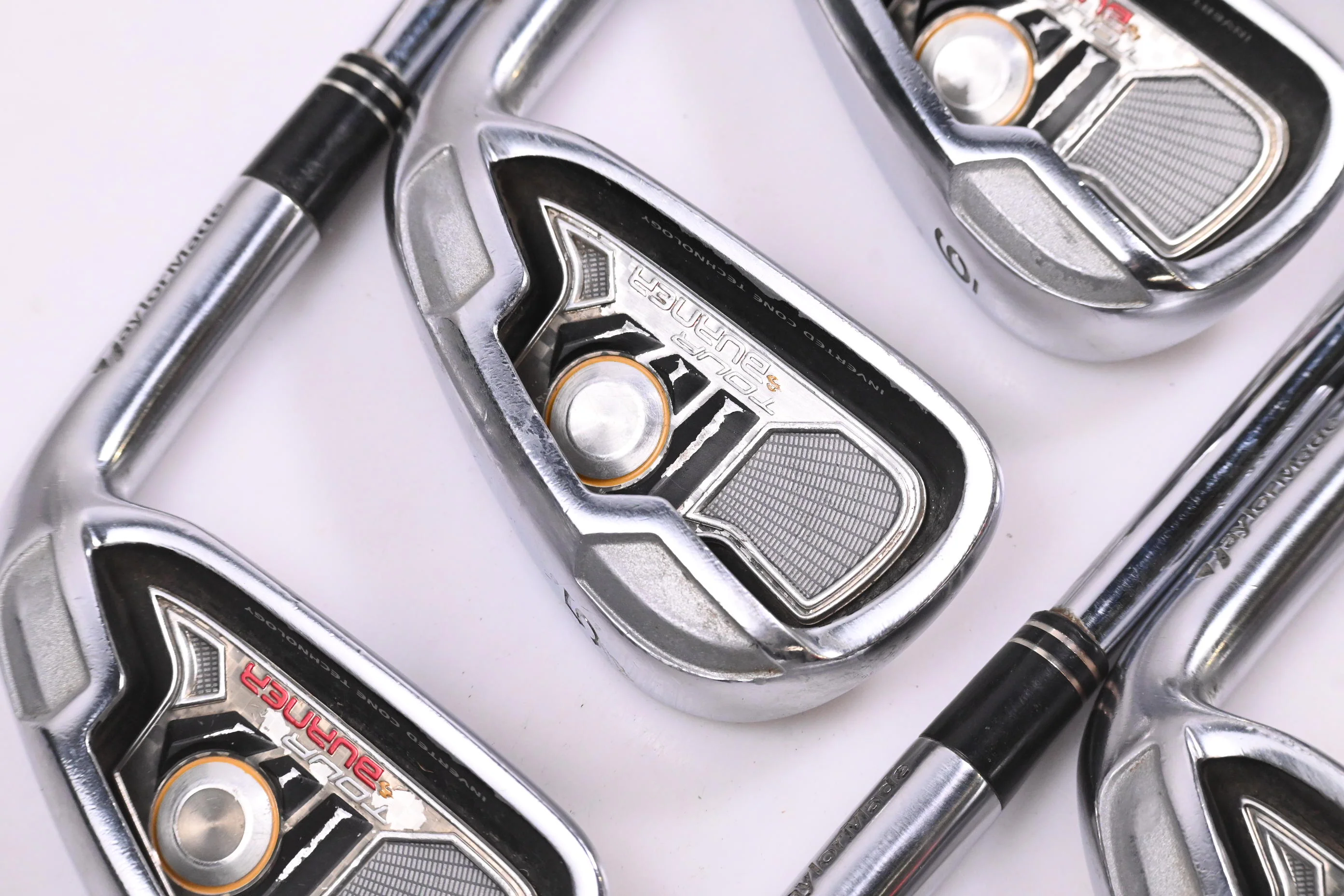 Taylormade Tour Burner Irons / 4-PW+SW / Regular Flex Taylormade Shafts