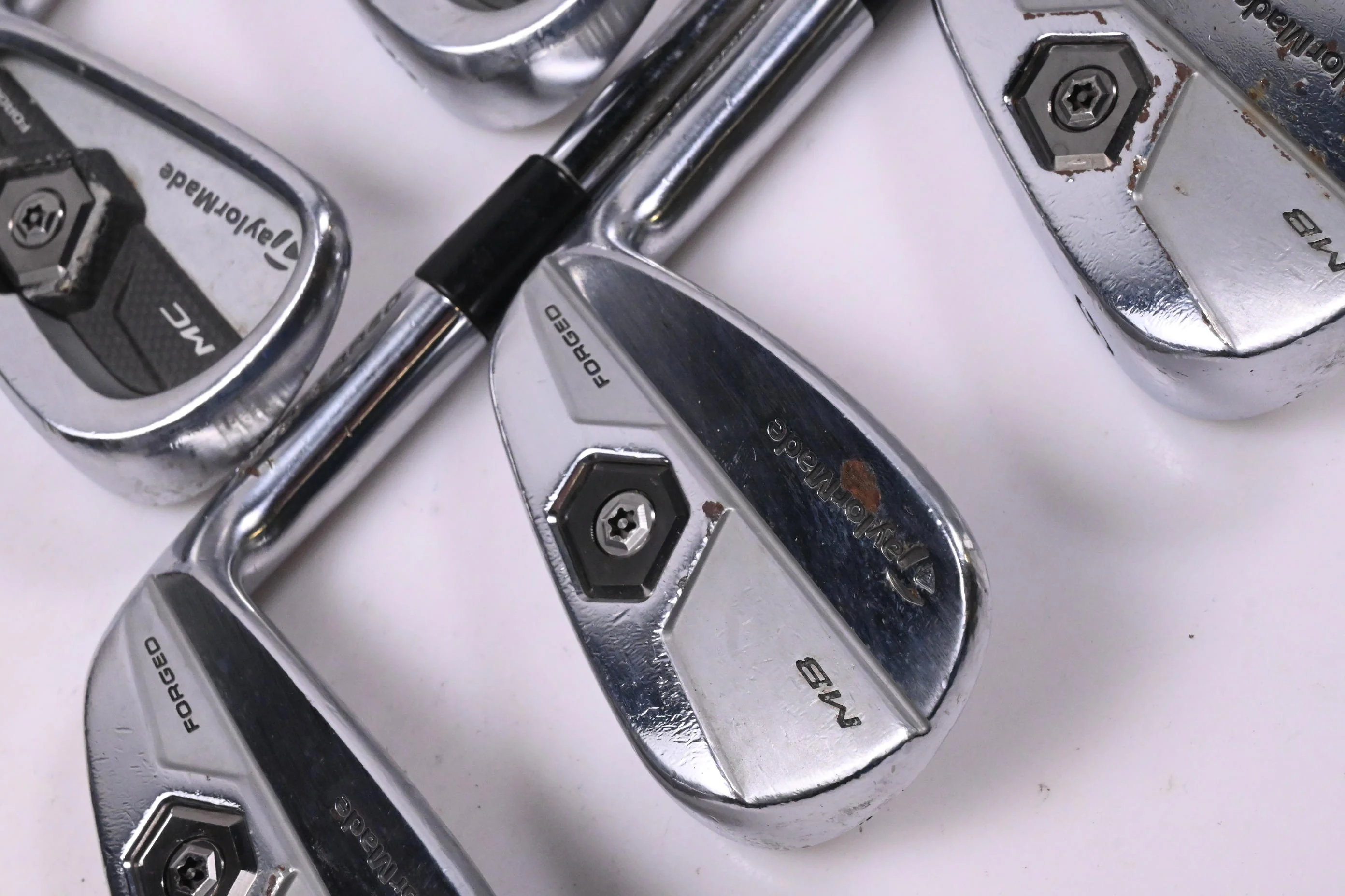 Taylormade Tour Preferred MC/MB 2011 Irons / 5-9i / Stiff Flex Project X Shafts