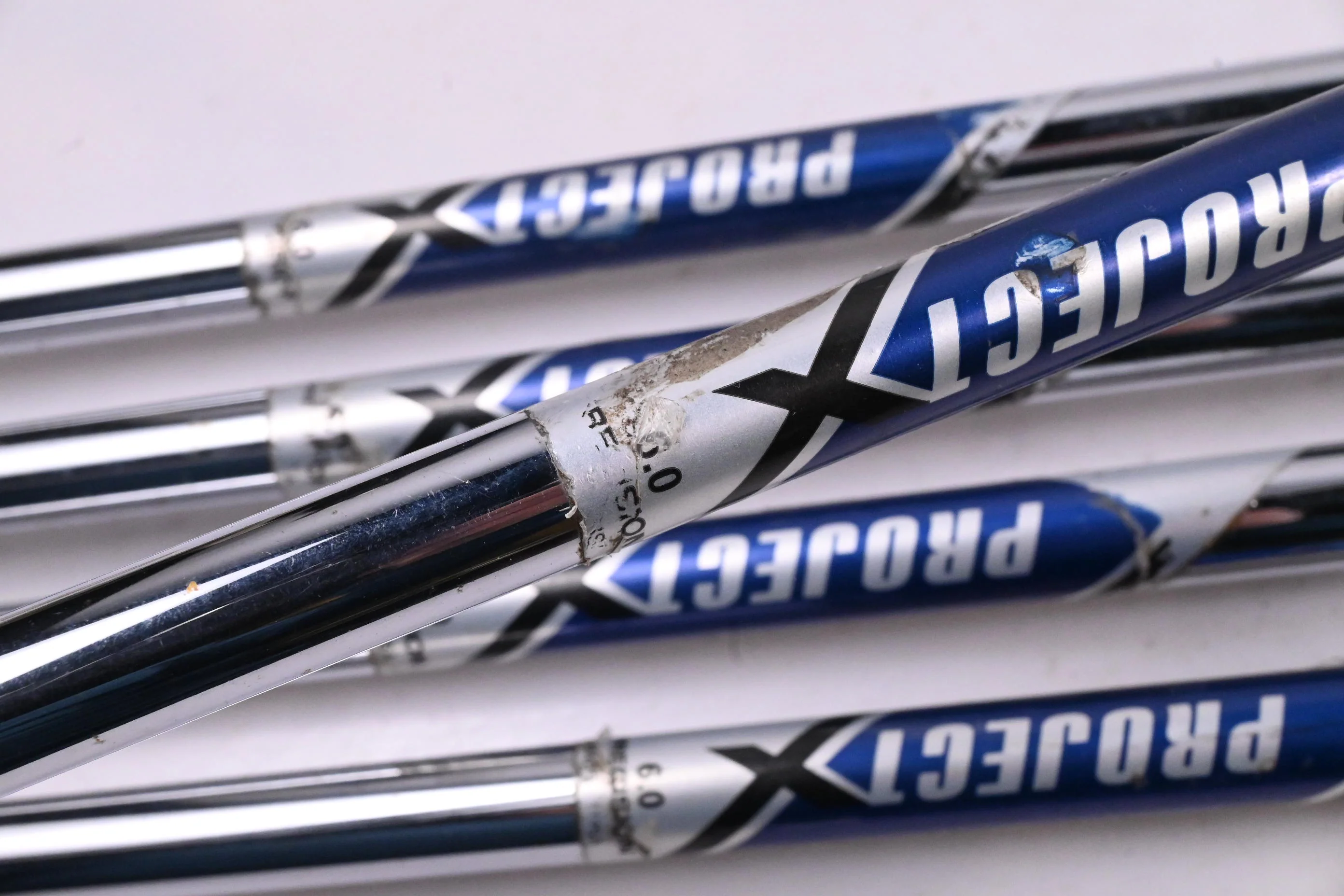 Taylormade Tour Preferred MC/MB 2011 Irons / 5-9i / Stiff Flex Project X Shafts - Image 5