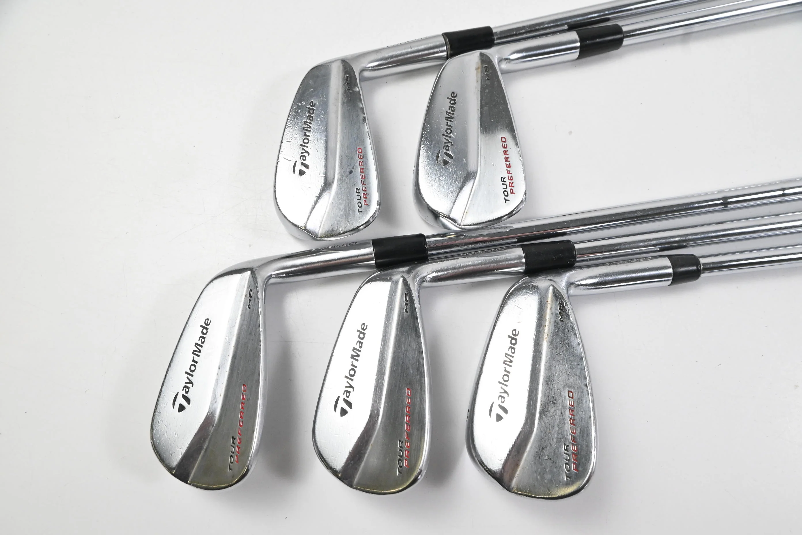 Taylormade Tour Preferred MB 2014 Irons / 6-PW / Stiff Flex KBS Tour Steel Shafts - Image 2