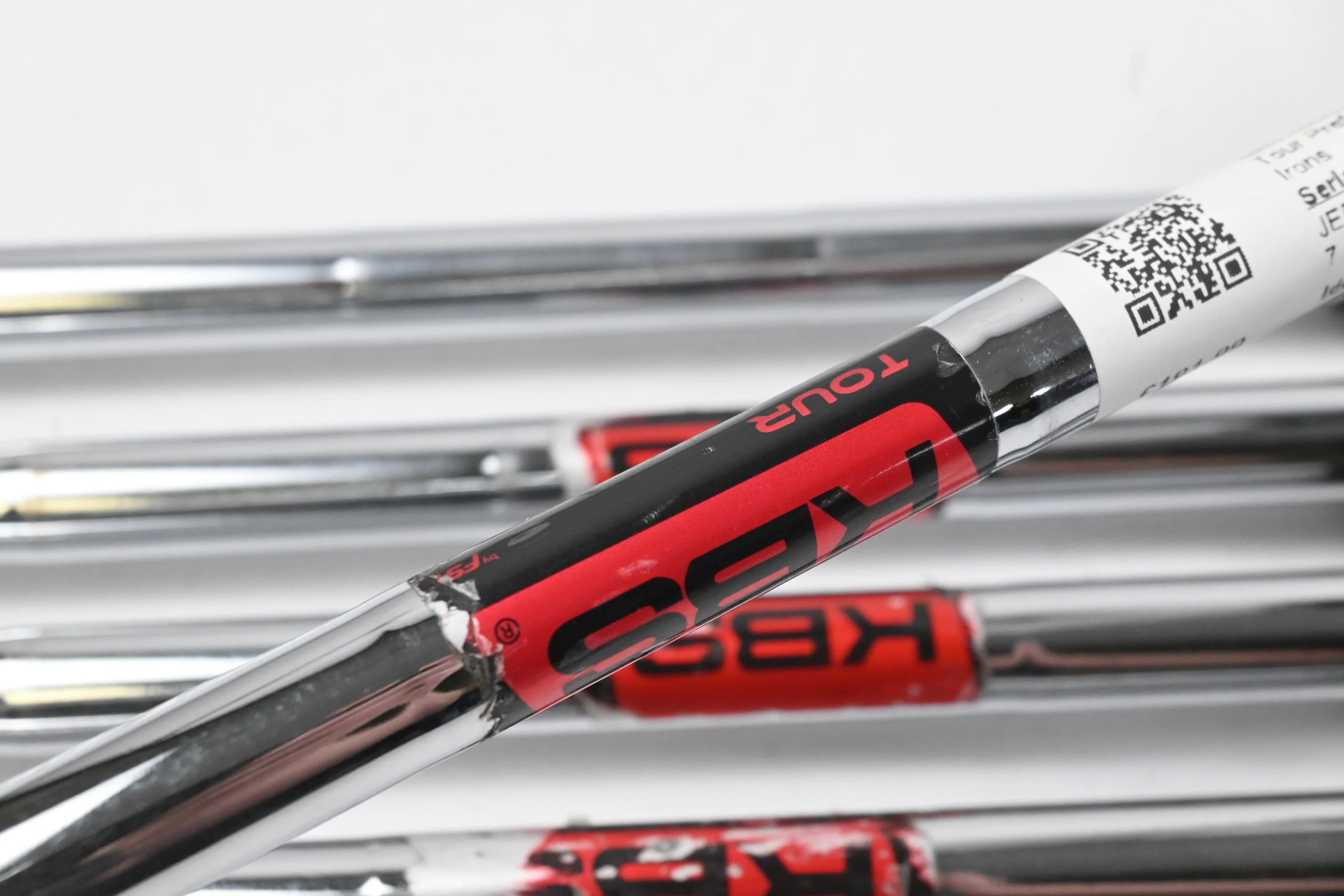 Taylormade Tour Preferred MB 2014 Irons / 6-PW / Stiff Flex KBS Tour Steel Shafts - Image 5