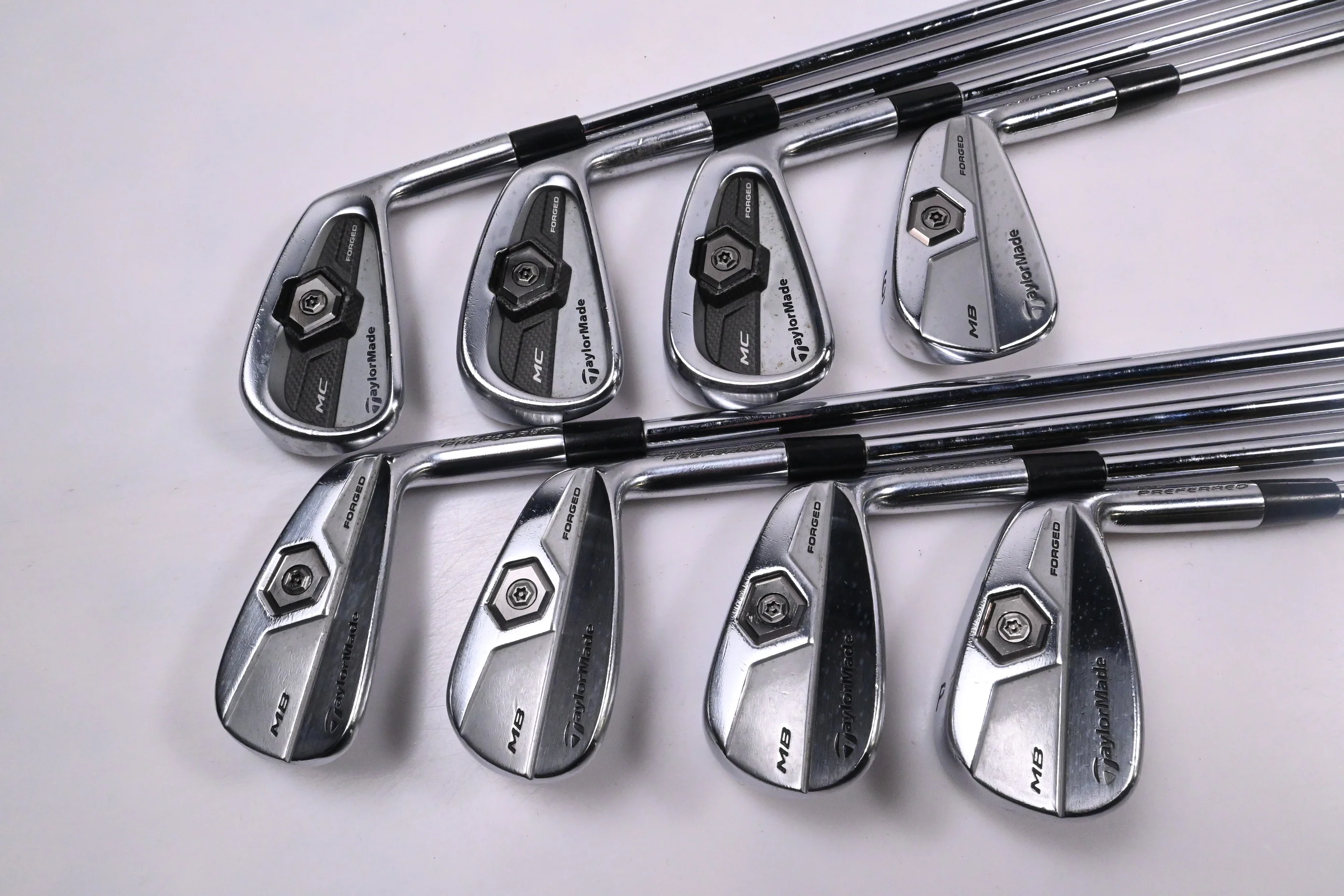 Taylormade Tour Preferred MC/MB 2011 Irons / 3-PW / X-Flex Project X Shafts - Image 2
