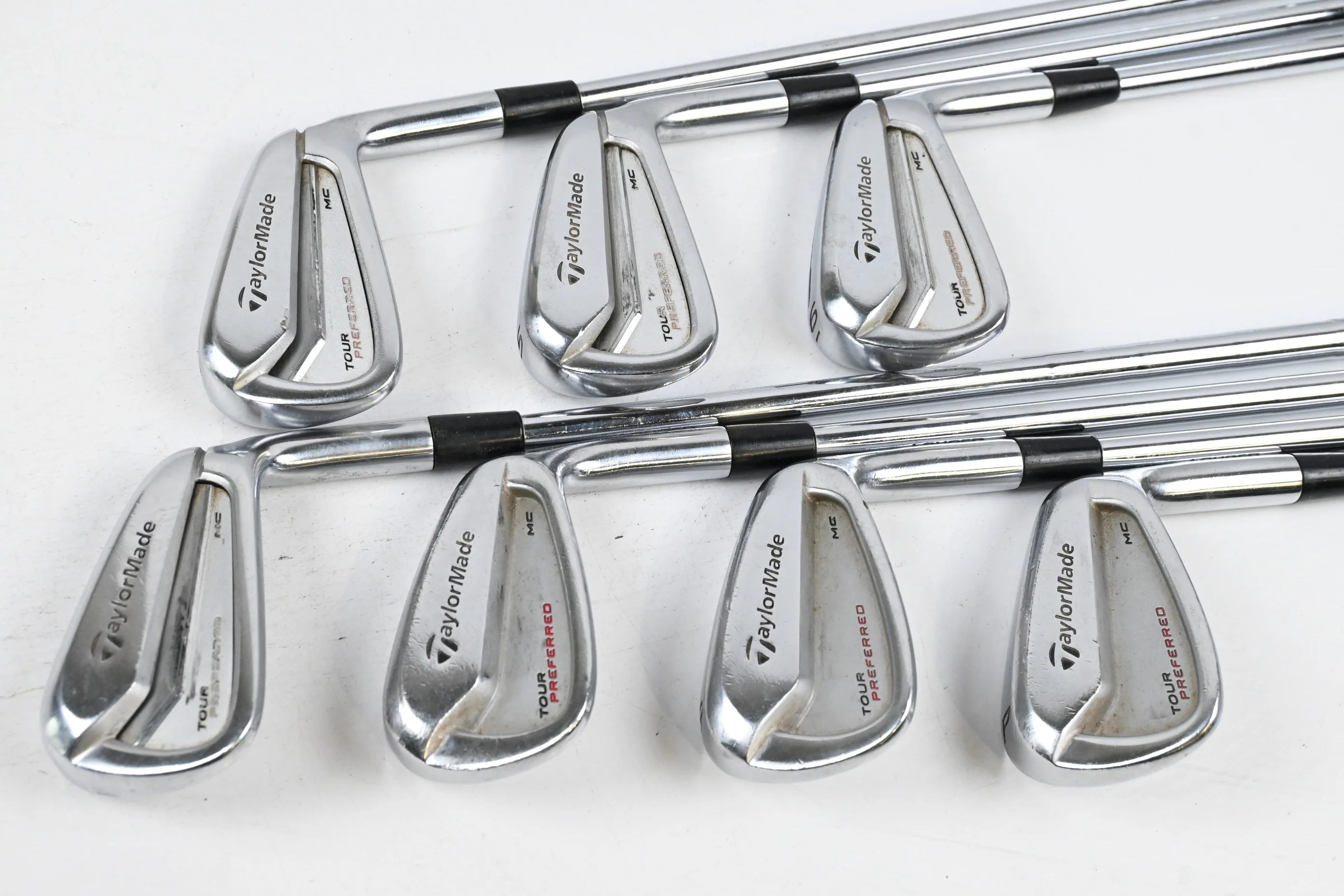 Taylormade Tour Preferred MC 2014 Irons / 4-PW / Stiff Flex KBS Tour Shafts - Image 2