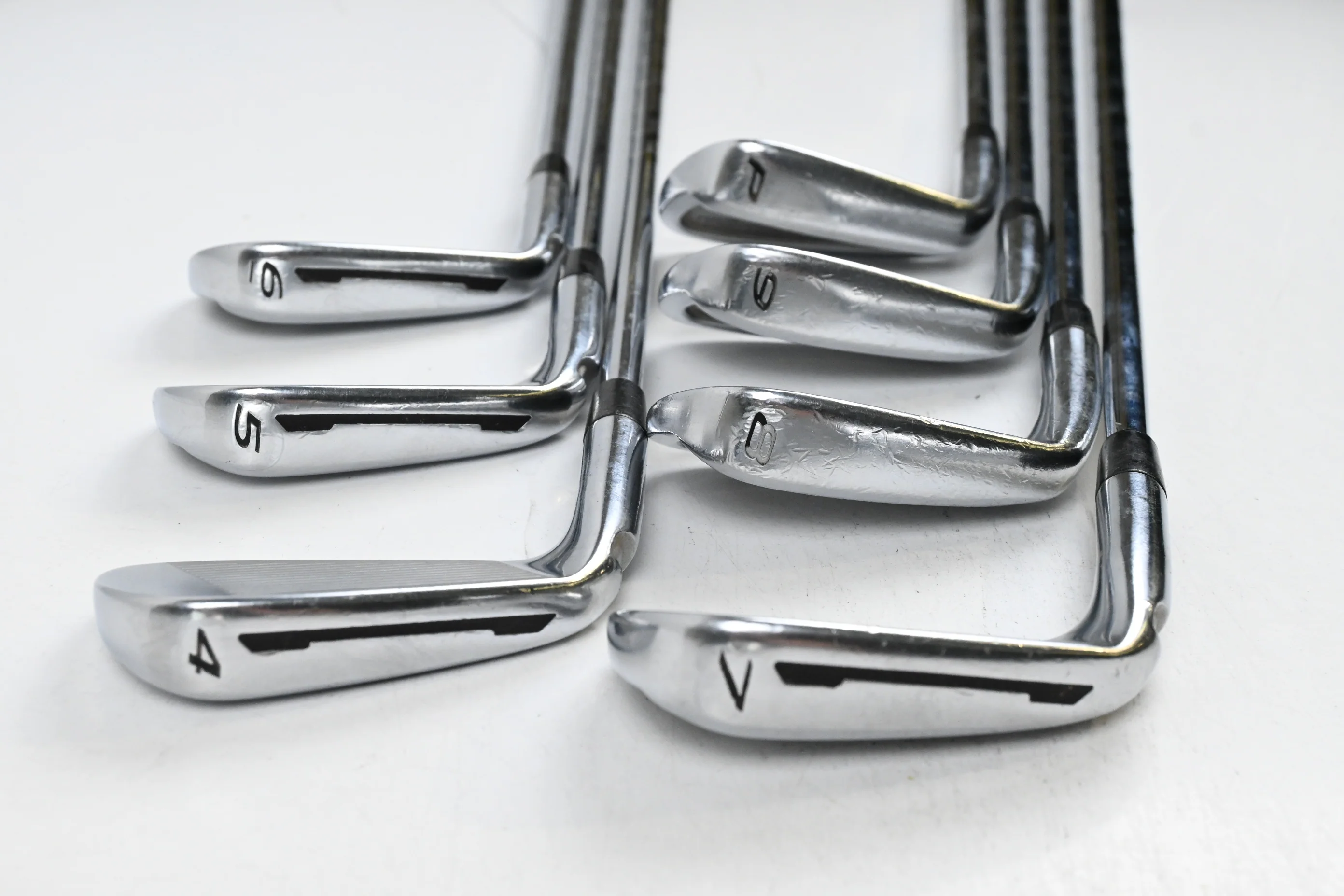 Taylormade Tour Preferred MC 2014 Irons / 4-PW / Stiff Flex KBS Tour Shafts - Image 4