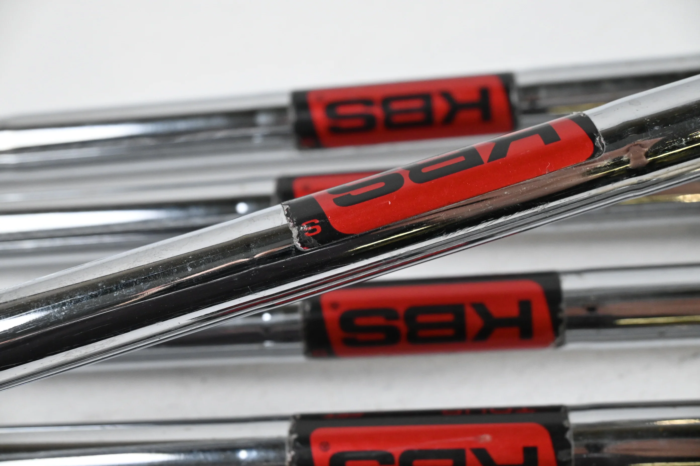 Taylormade Tour Preferred MC 2014 Irons / 4-PW / Stiff Flex KBS Tour Shafts - Image 5