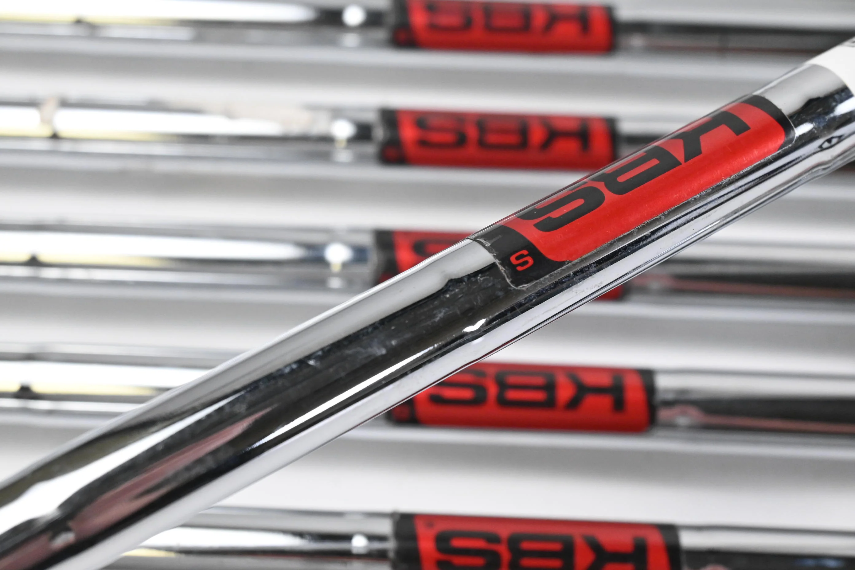 Taylormade Tour Preferred MC 2014 Irons / 3-PW / Stiff Flex KBS Tour Shafts - Image 5