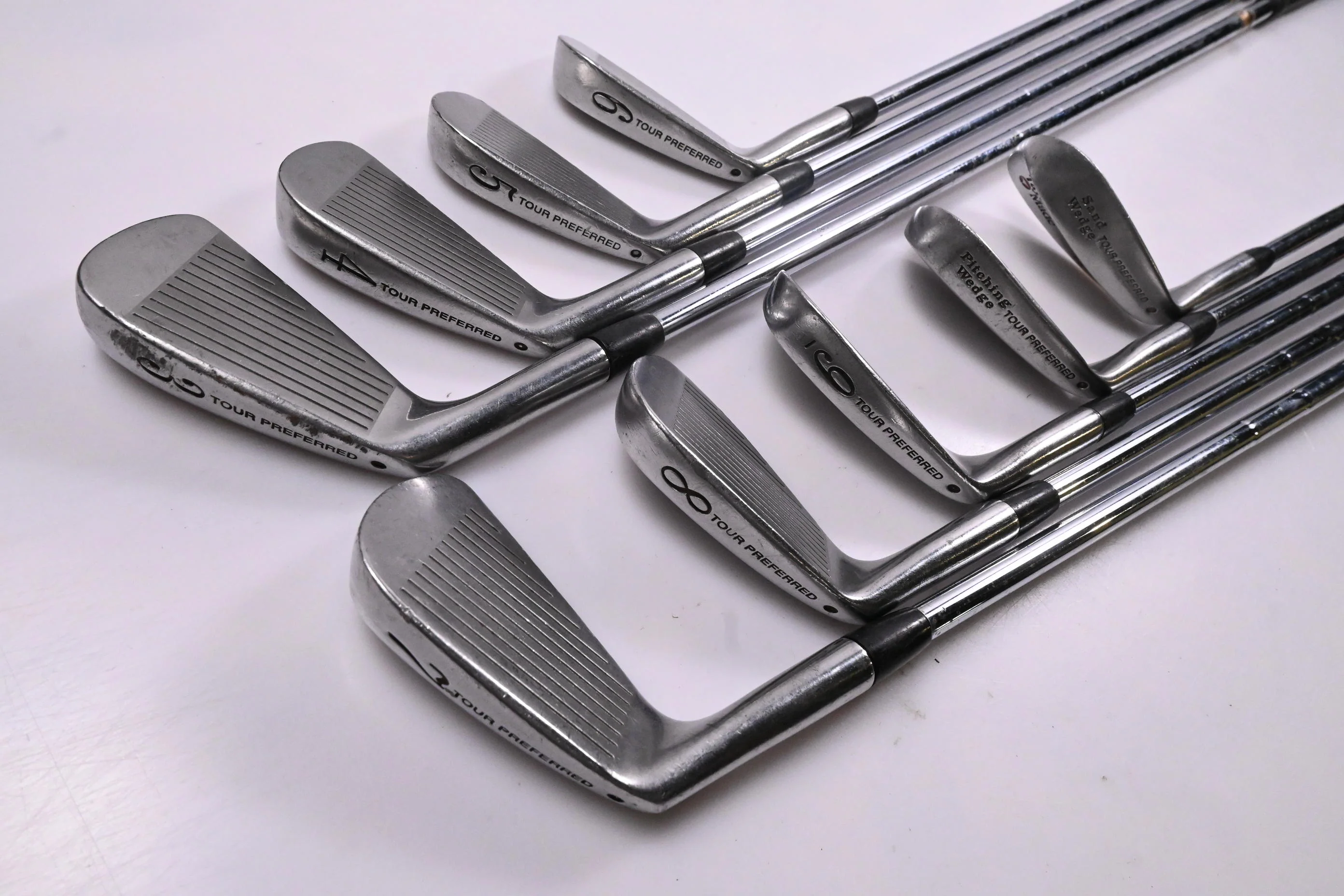 Taylormade Tour Preferred TD Irons / 3-PW+SW / Stiff Flex Dynamic Gold S300 - Image 4