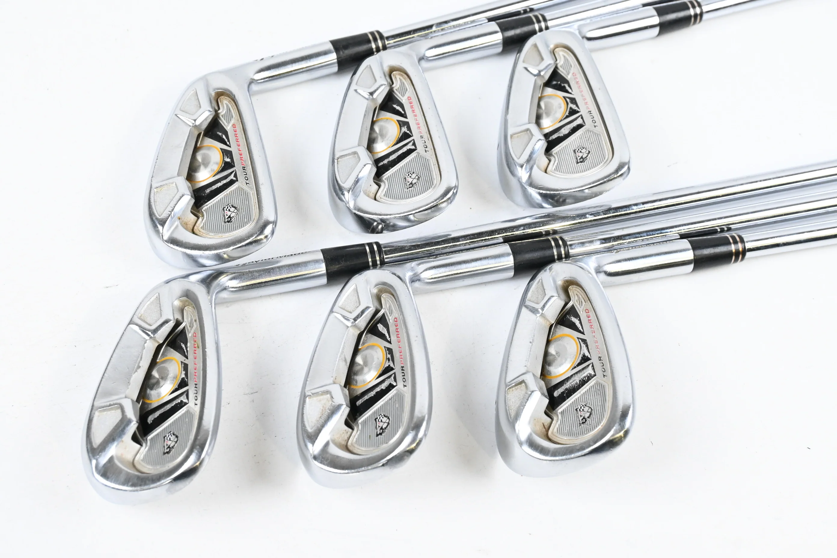 Taylormade Tour Preferred TP 2009 Irons / 5-PW / Regular Flex Steel Shafts - Image 2