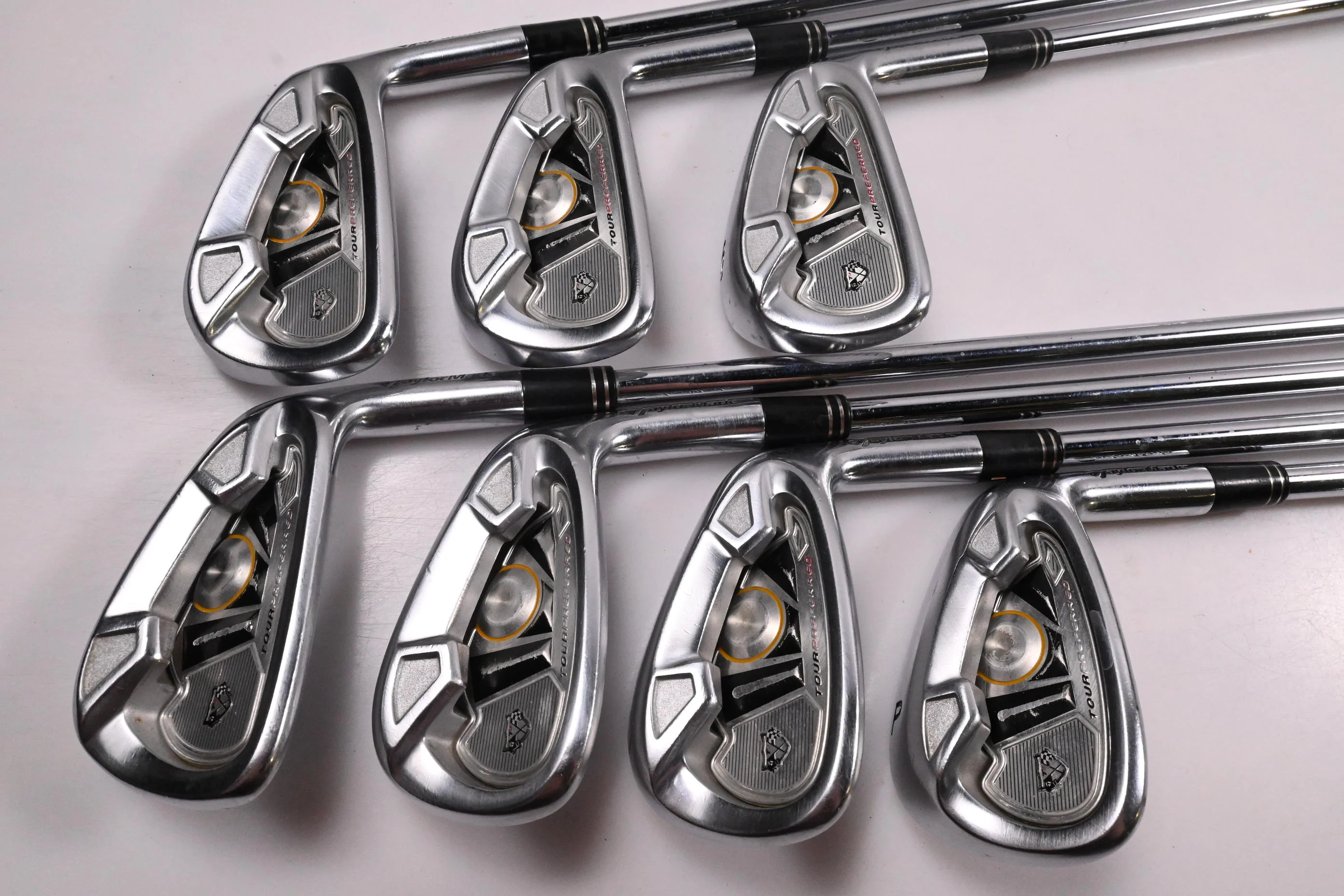 Taylormade Tour Preferred TP 2009 Irons / 4-PW / Regular Flex Dynamic Gold R300 - Image 2