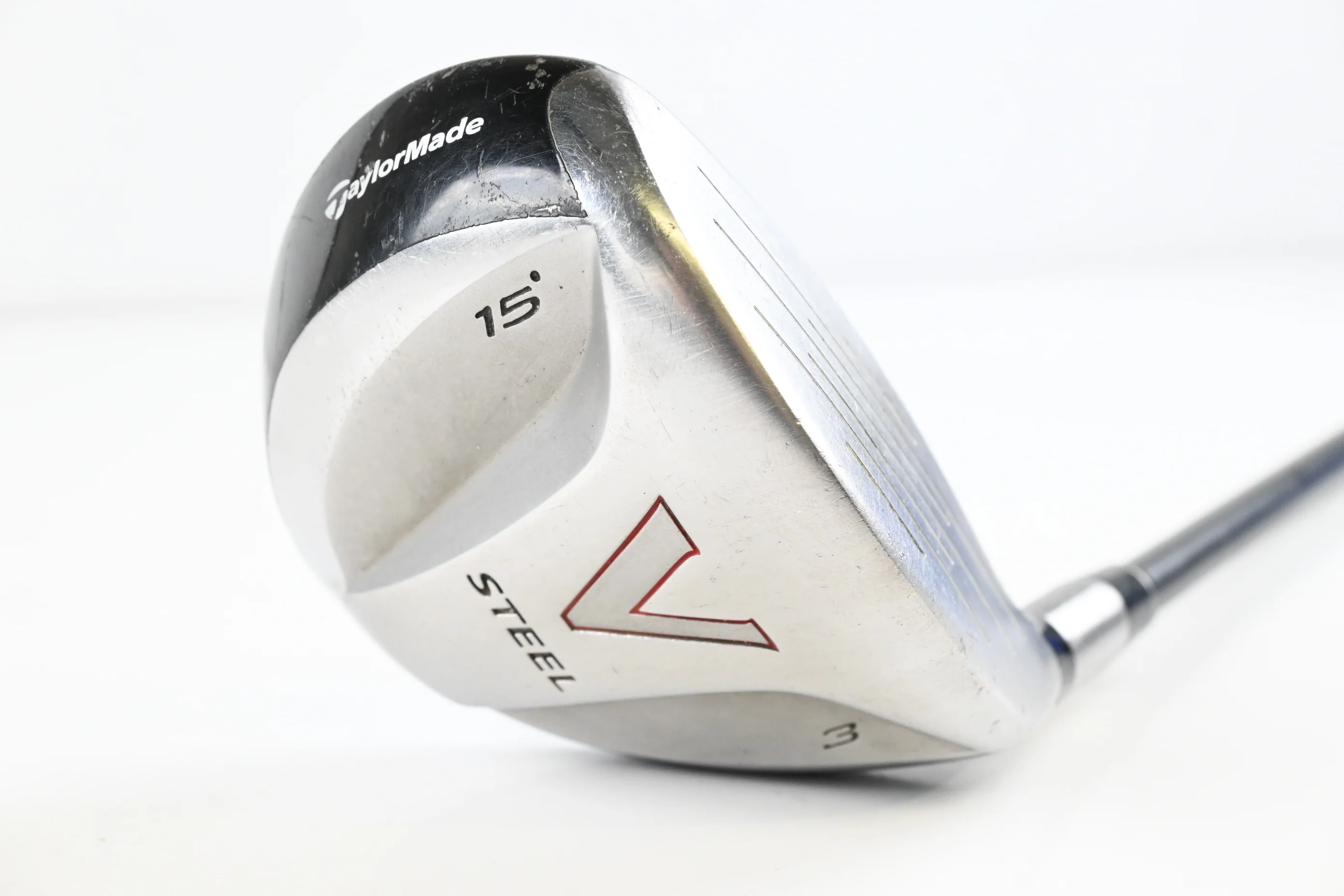 Taylormade V-Steel #3 Wood / 15 Degree / Stiff Flex M.A.S.2 Shaft