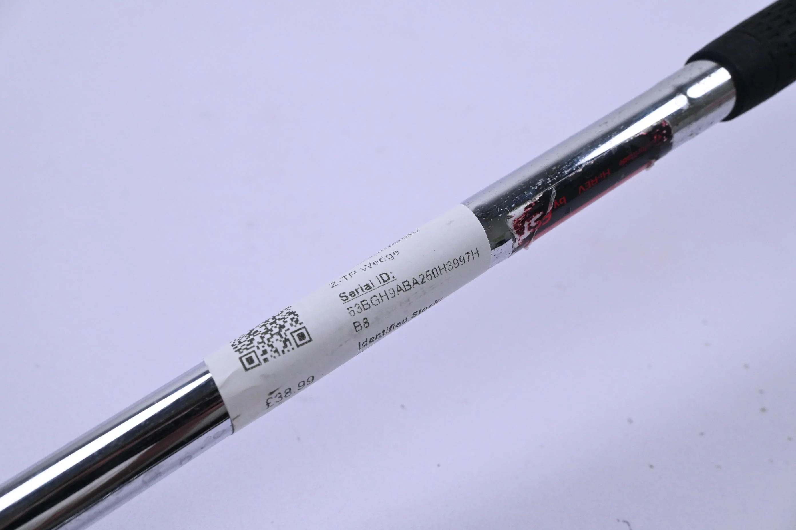 Taylormade Z-TP Lob Wedge / 60 Degree / Wedge Flex KBS HI-REV FST - Image 5