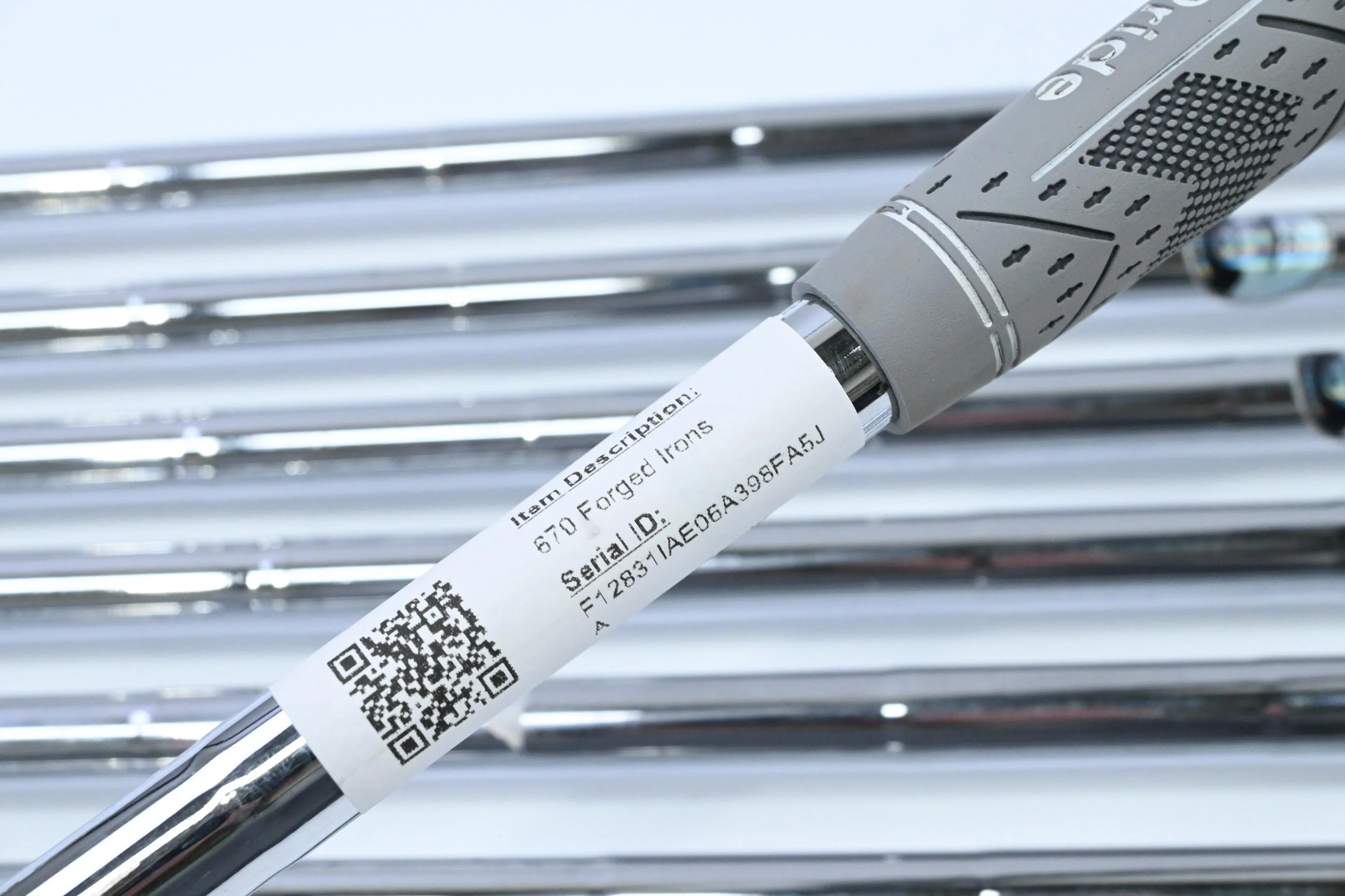 Titleist 670 Forged Irons / 3-PW / Stiff Flex Steel Shafts - Image 6